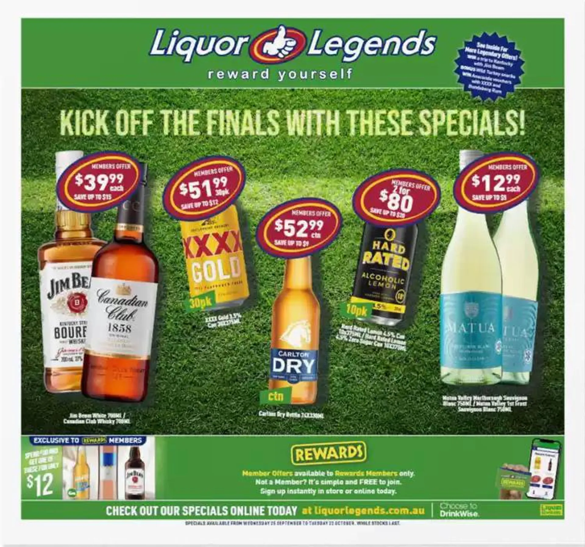 Kick Of The Finals Of These Specials! - Catalogue valid from 25 September to 22 October 2024 - page 1