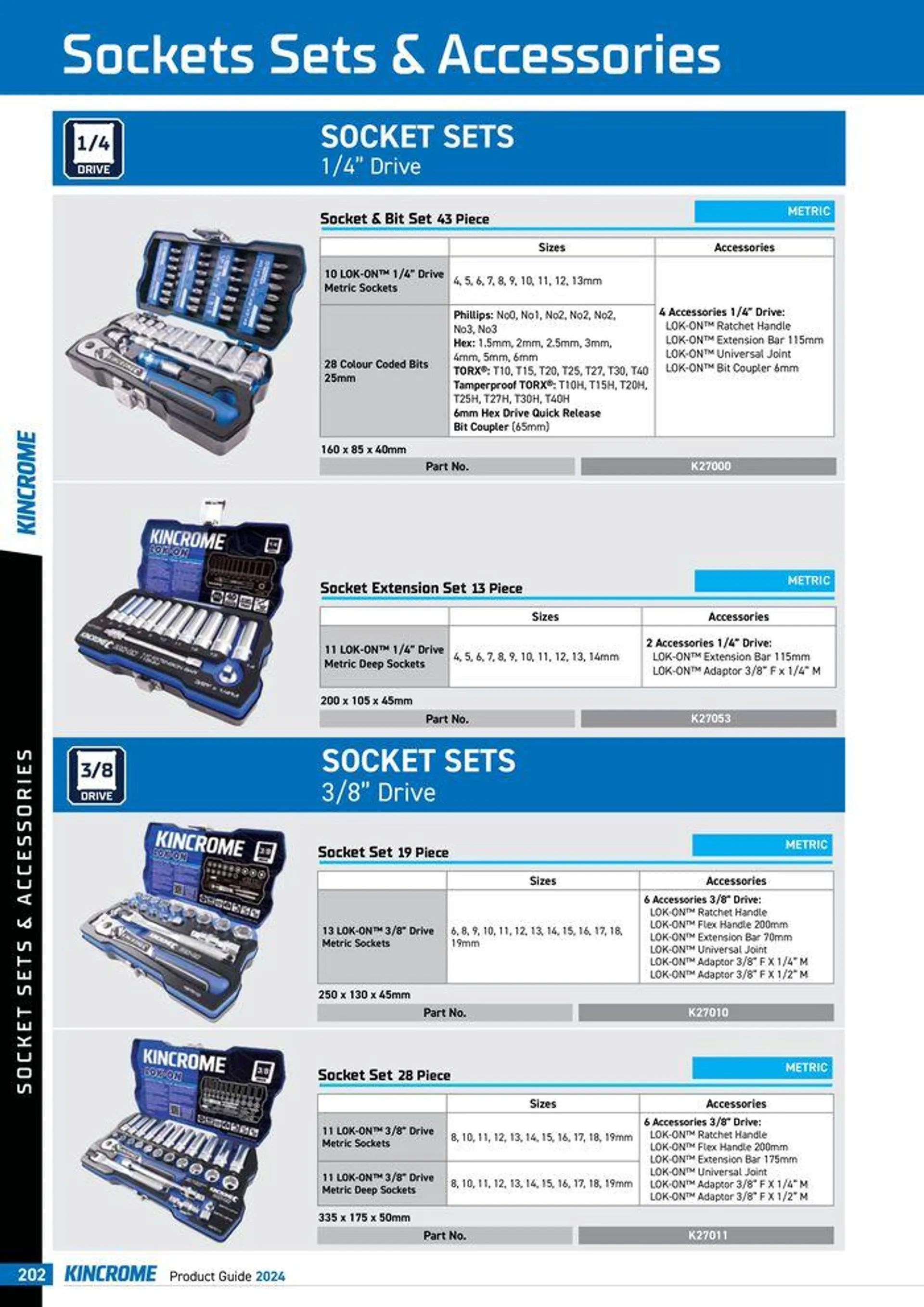 Product Guide 2024 - Catalogue valid from 25 March to 31 December 2024 - page 204