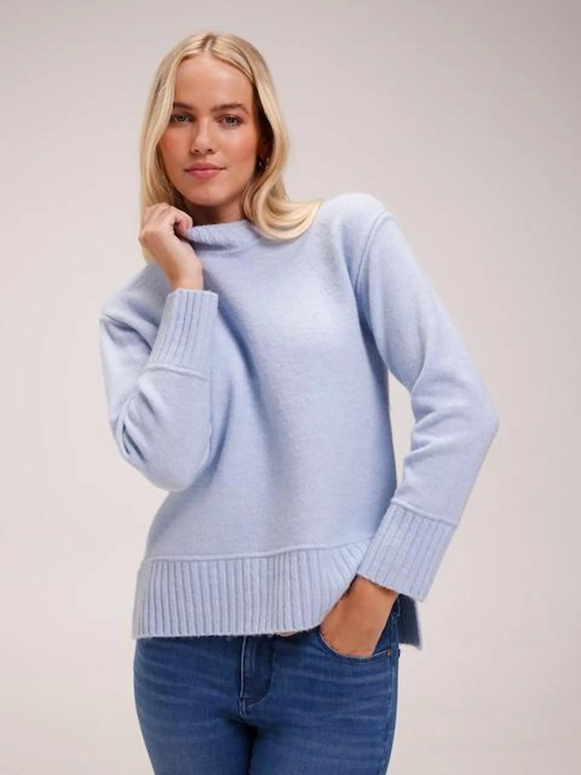 Just Jeans Lucy Extended Neck Pullover