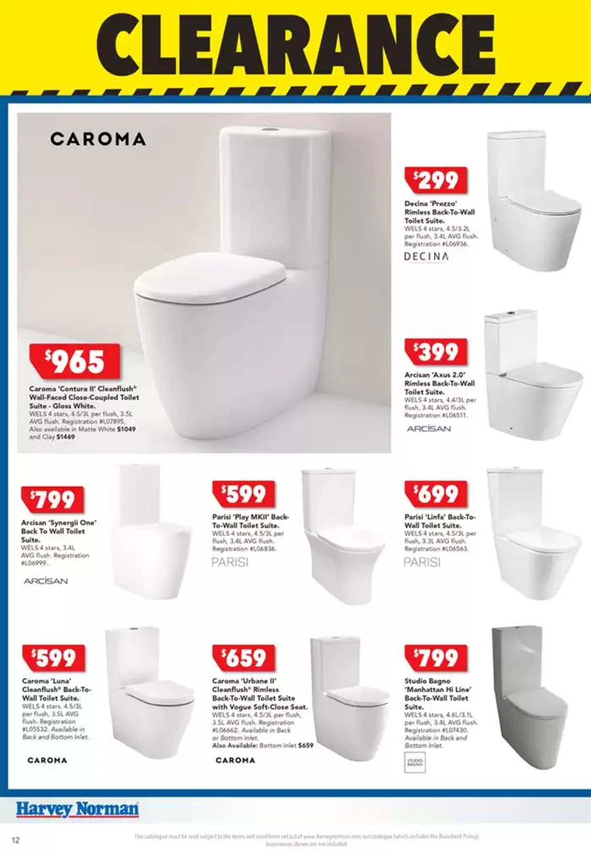 Bathroom & Tile Clearance - Catalogue valid from 26 December to 2 February 2025 - page 3