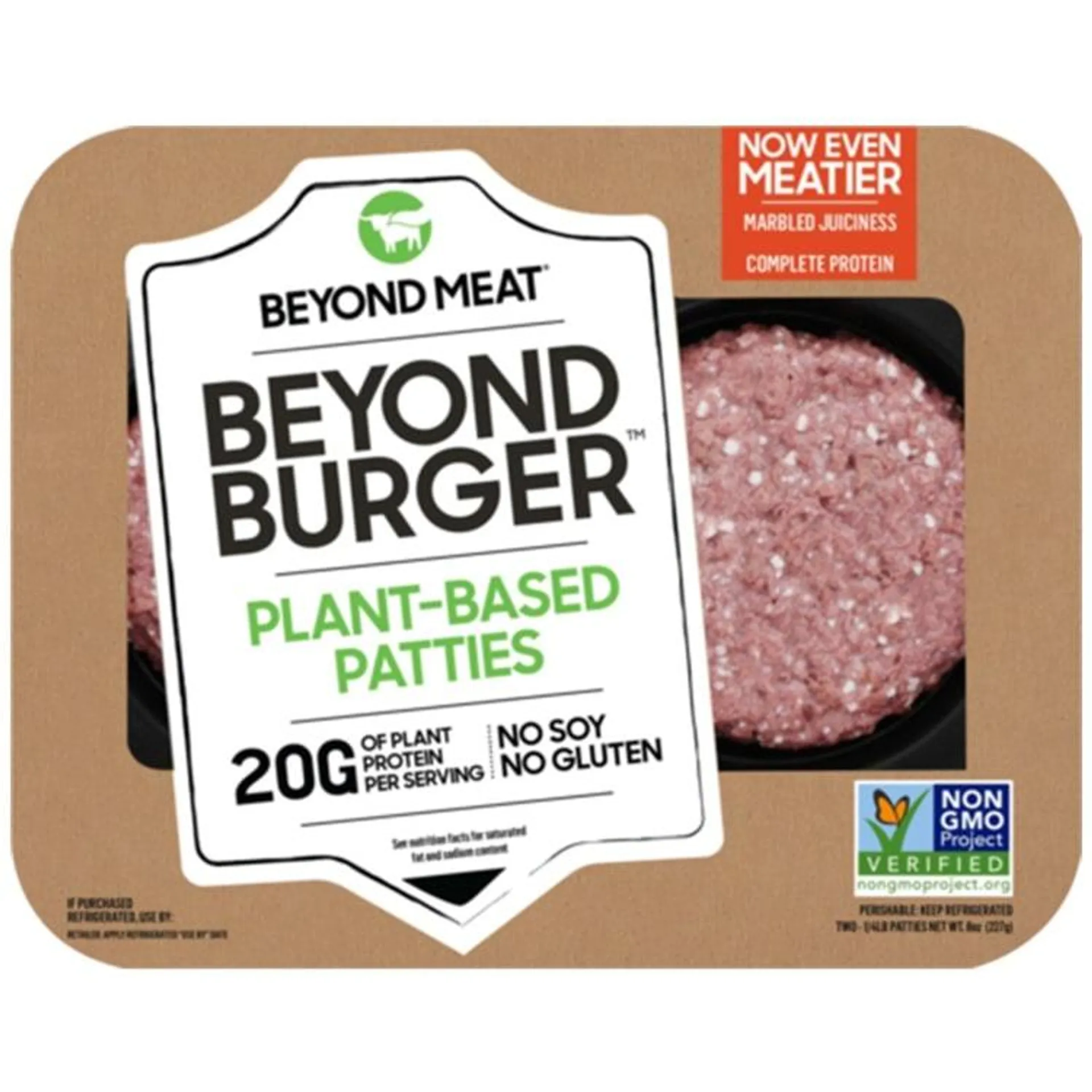 Beyond Meat Plant Based Burger Patties