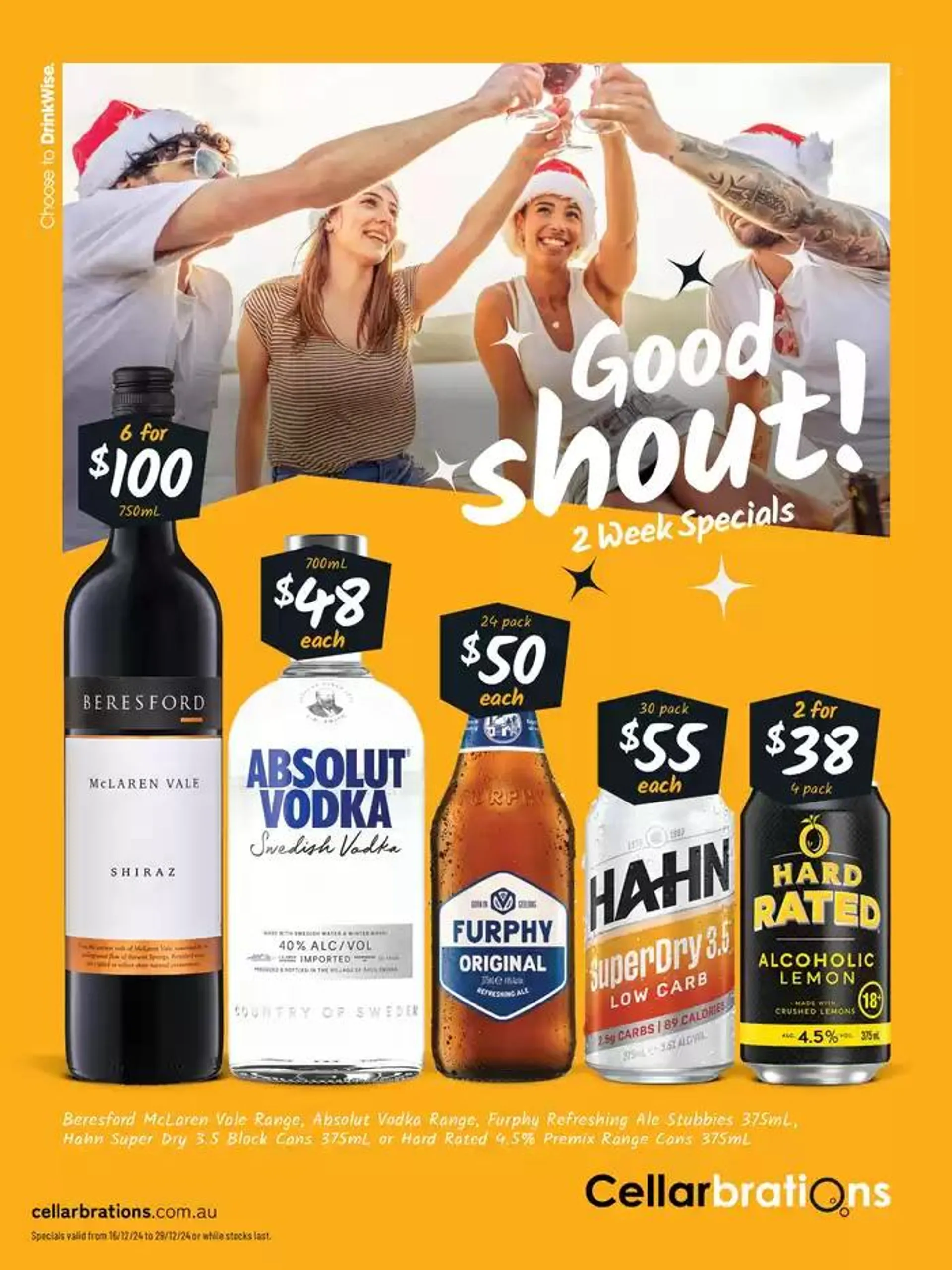 Good Shout! 2 Week Specials - VIC - 1