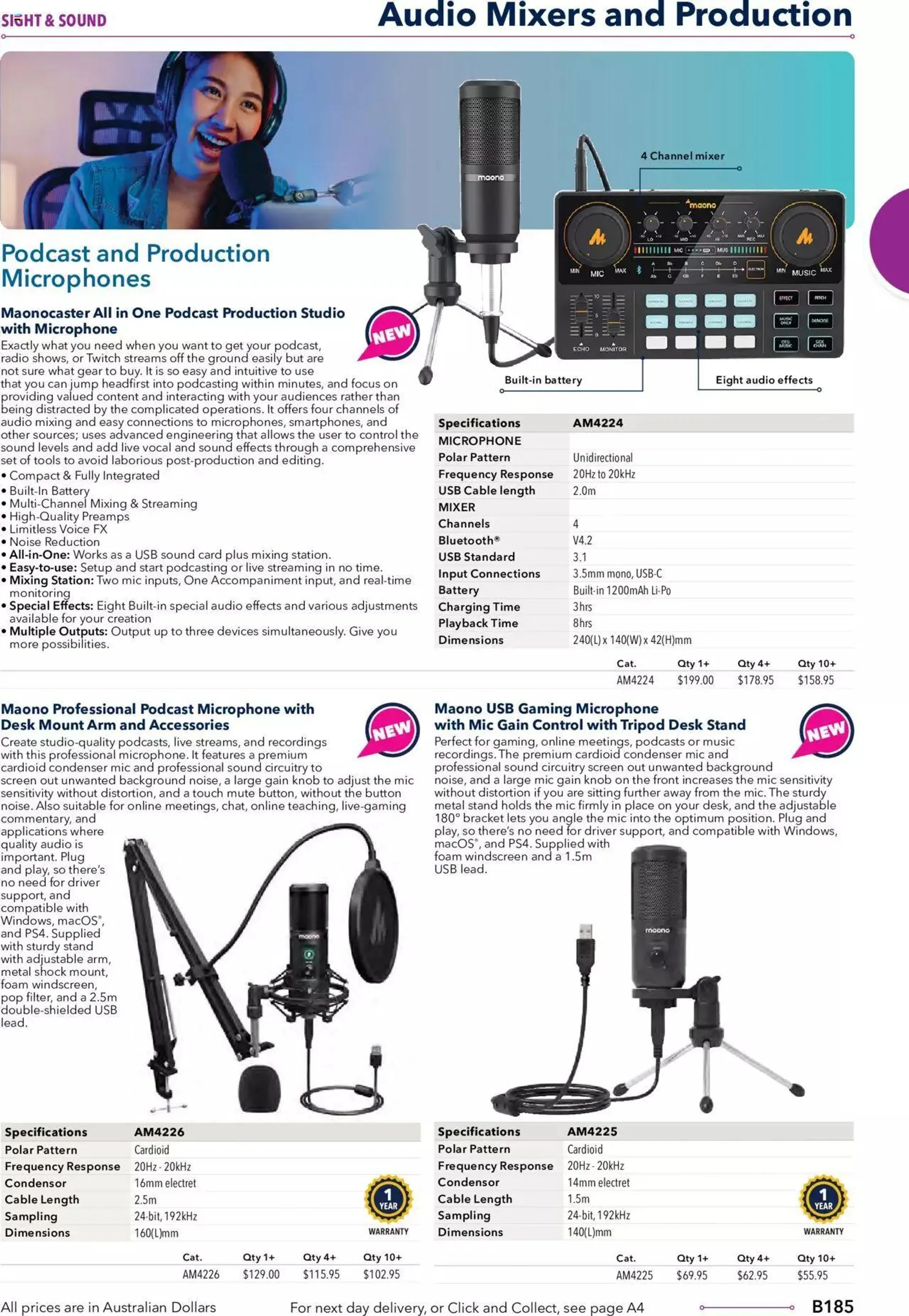 Jaycar Annual Engineering & Scientific Catalogue - Catalogue valid from 27 October to 31 December 2024 - page 185