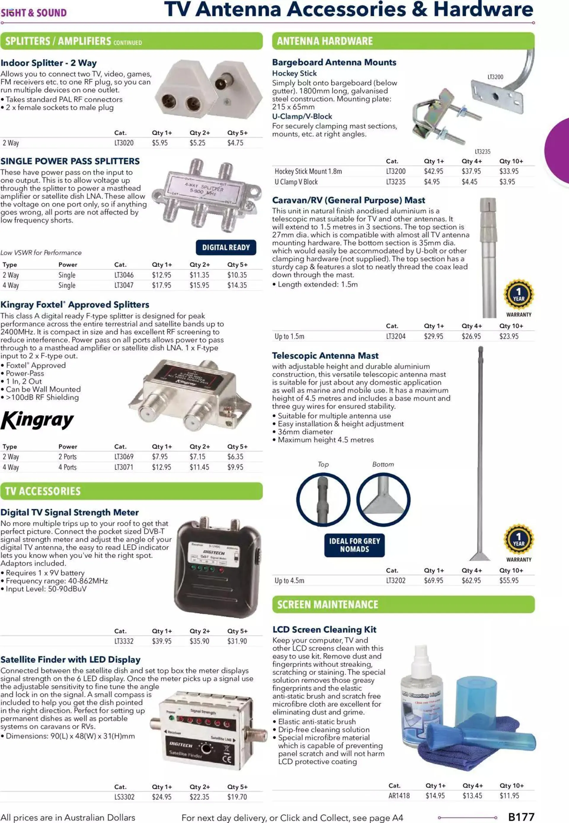 Jaycar Annual Engineering & Scientific Catalogue - Catalogue valid from 27 October to 31 December 2024 - page 177