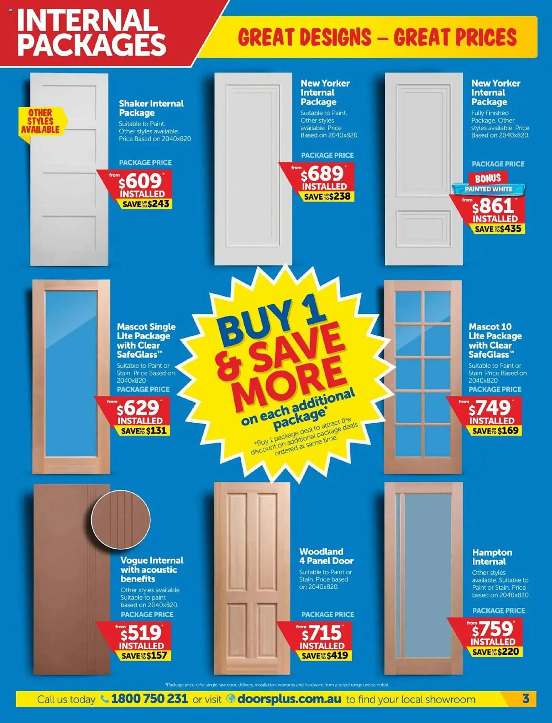 Doors Plus catalogue - Catalogue valid from 1 May to 31 May 2025 - page 3