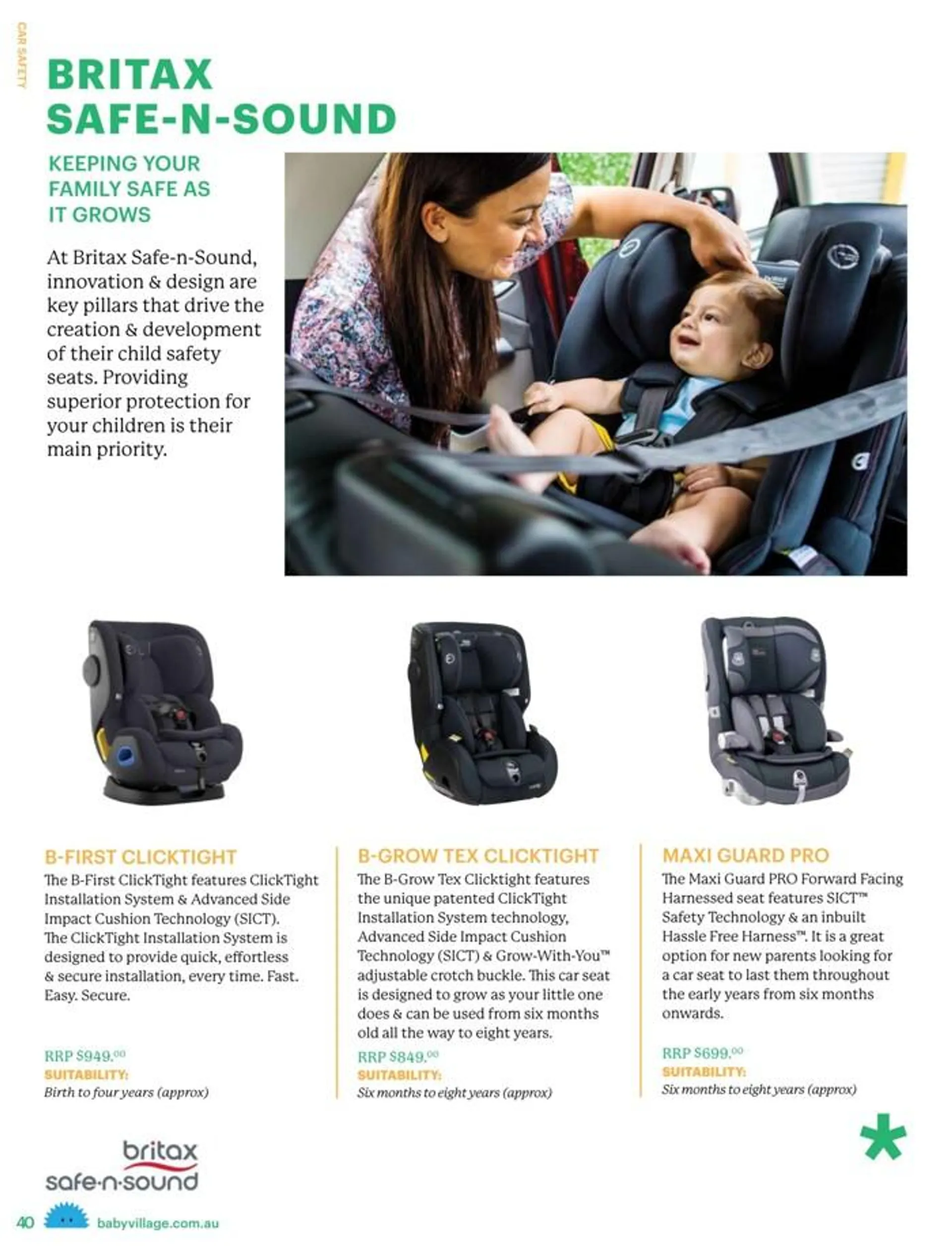 Baby Gear Buying Guide - Catalogue valid from 7 April to 31 July 2024 - page 40