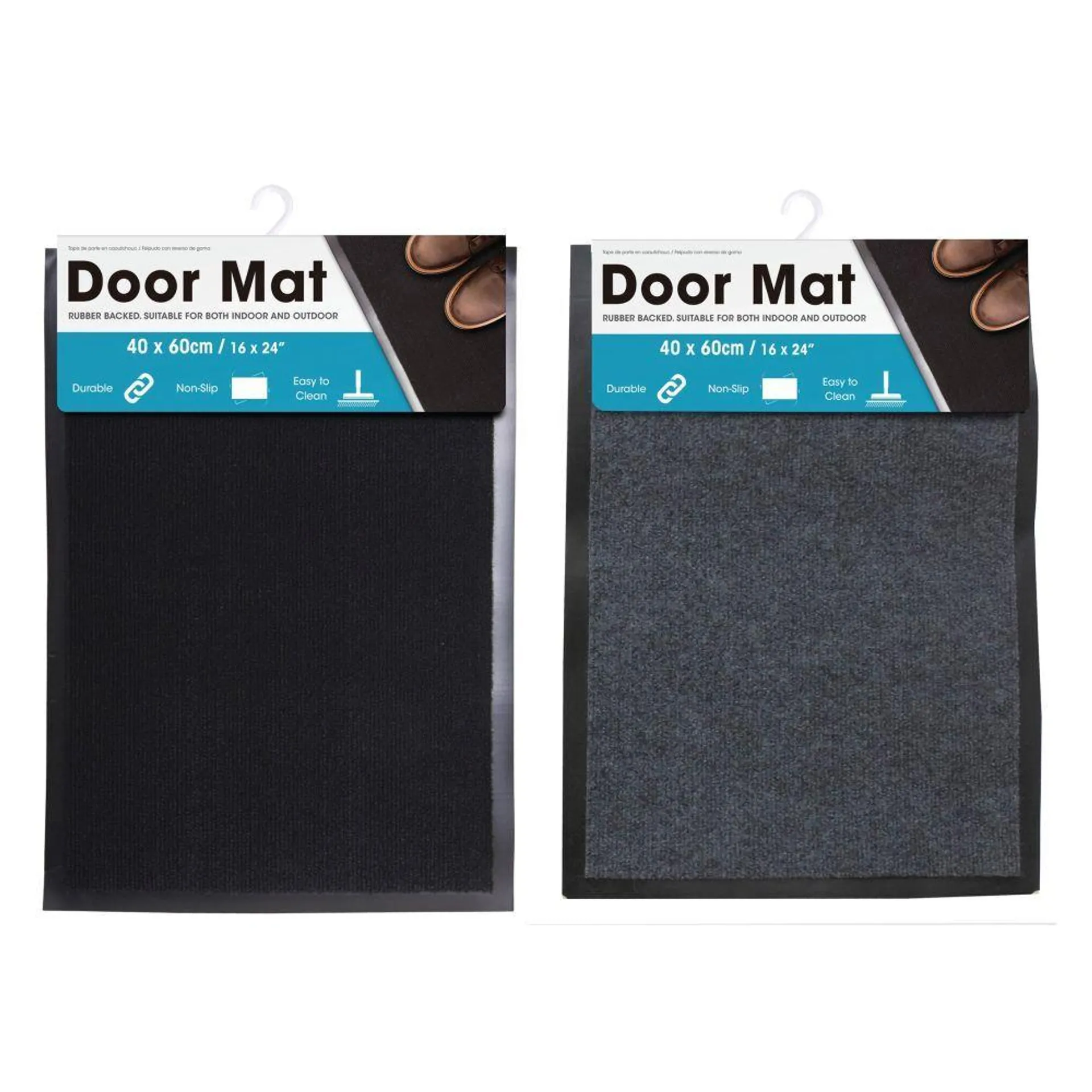 Door Mat 40X60Cm Pvc Back