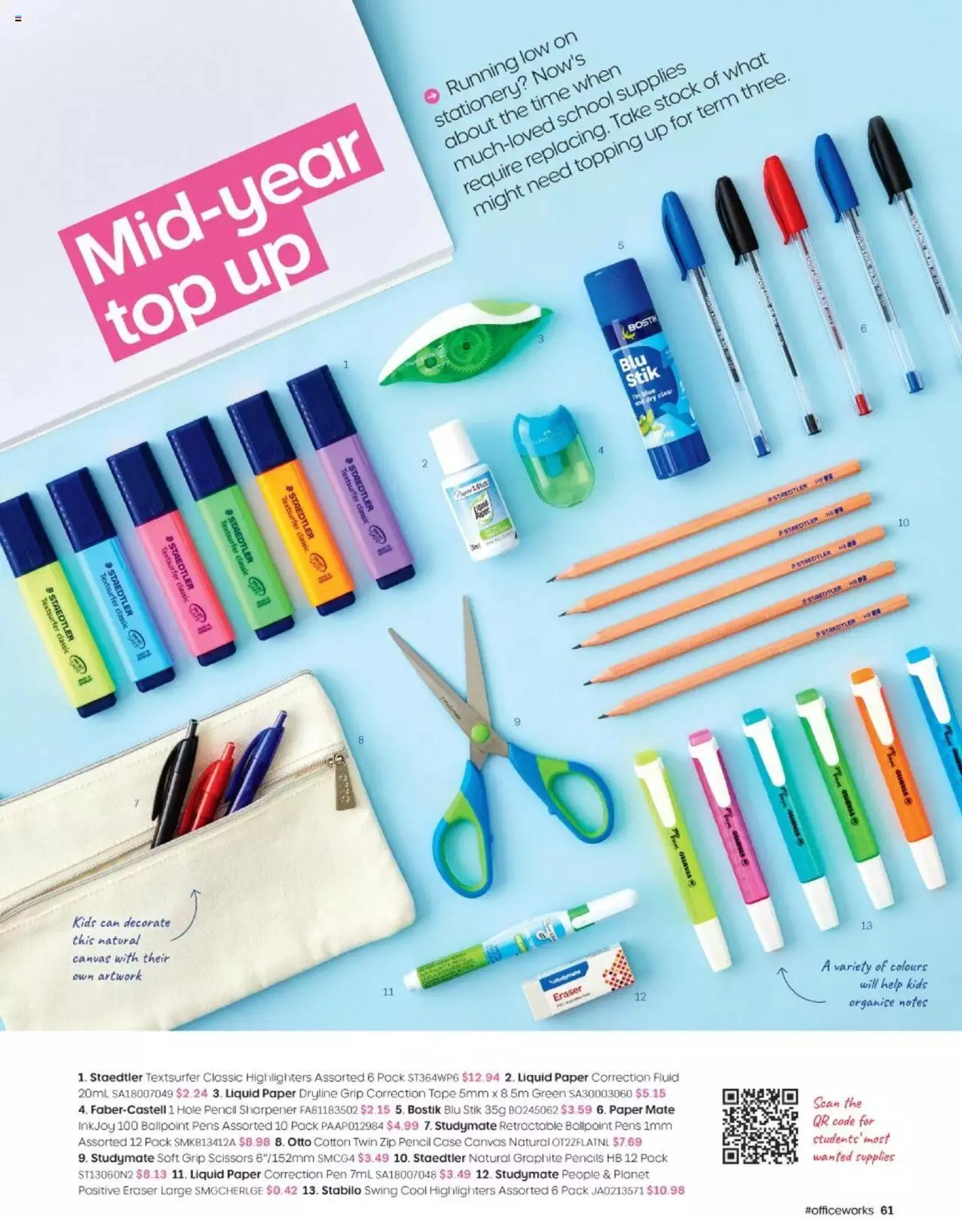 Officeworks Magazine Issue - Catalogue valid from 6 May to 31 December 2024 - page 62