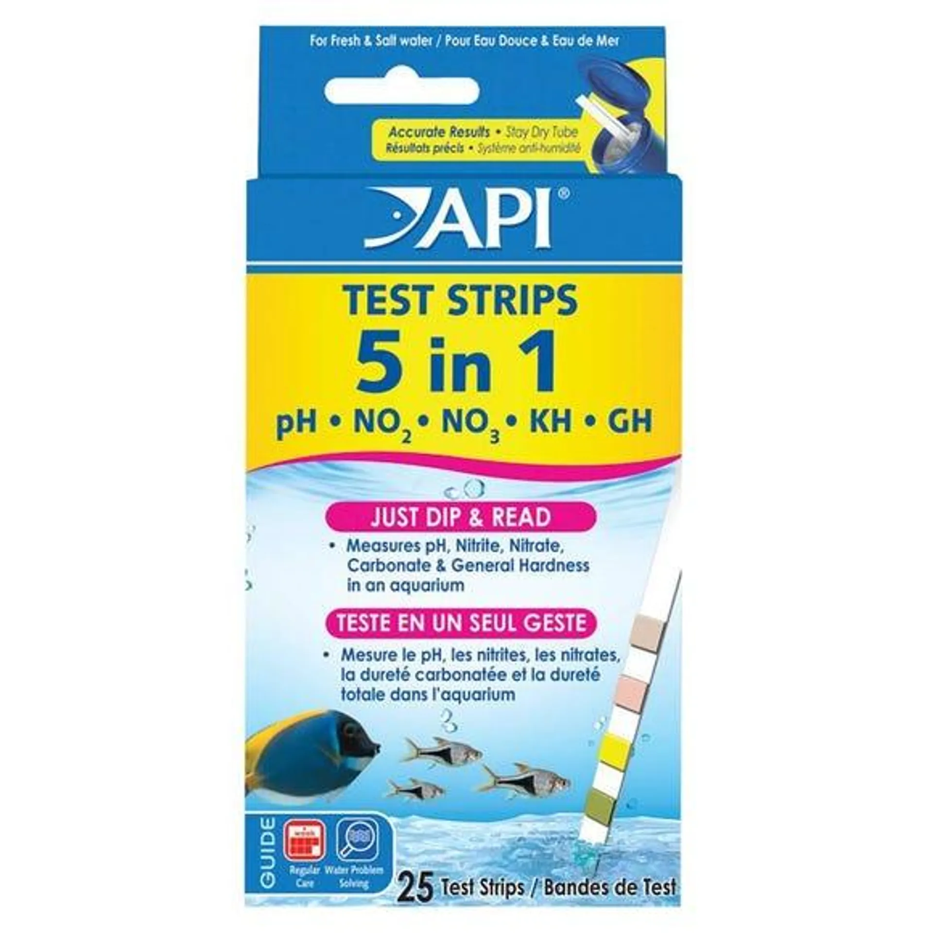 Api Quick Testing Strips 5 In 1