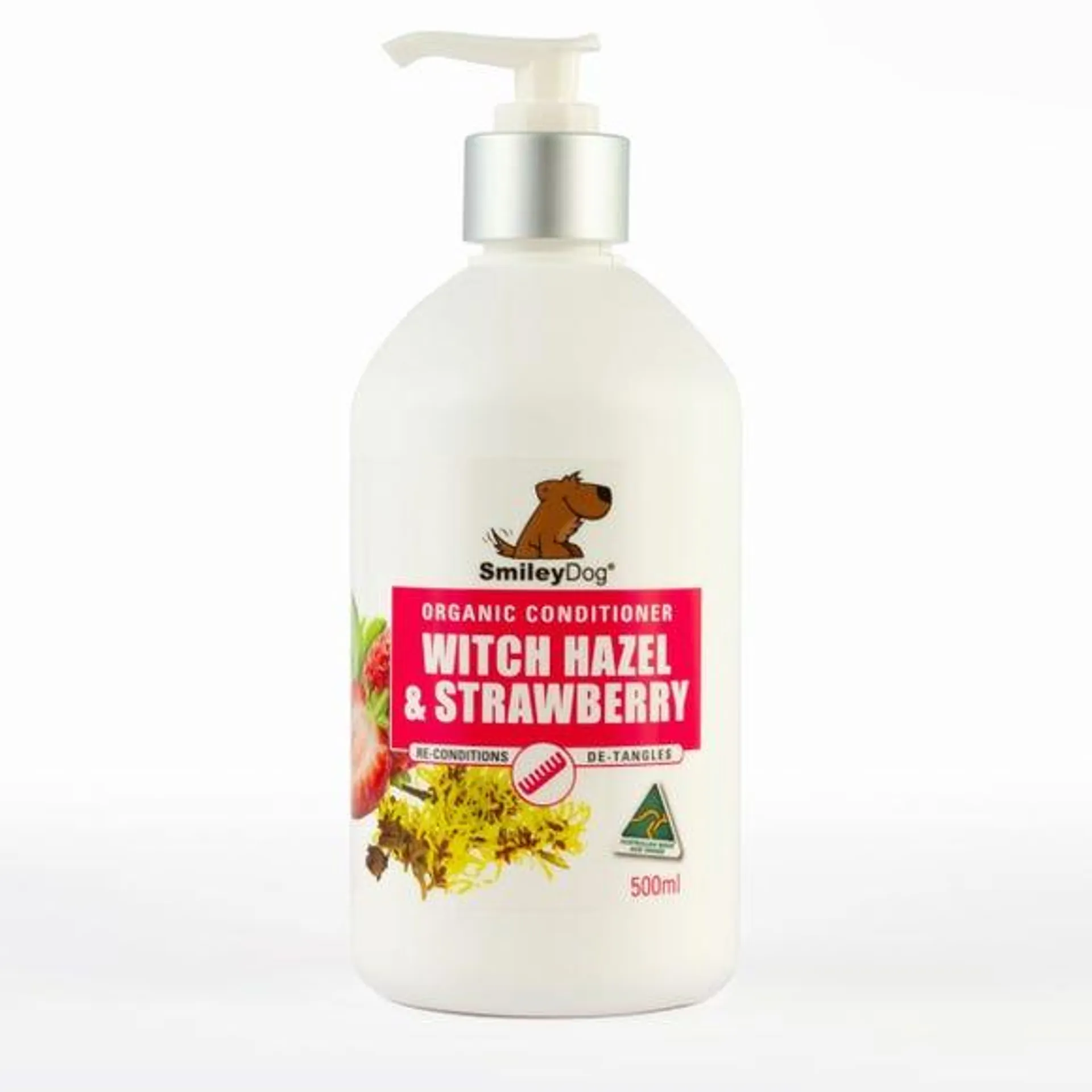 SMILEY DOG Shampoo WitchHazel & Strawberry 500ml