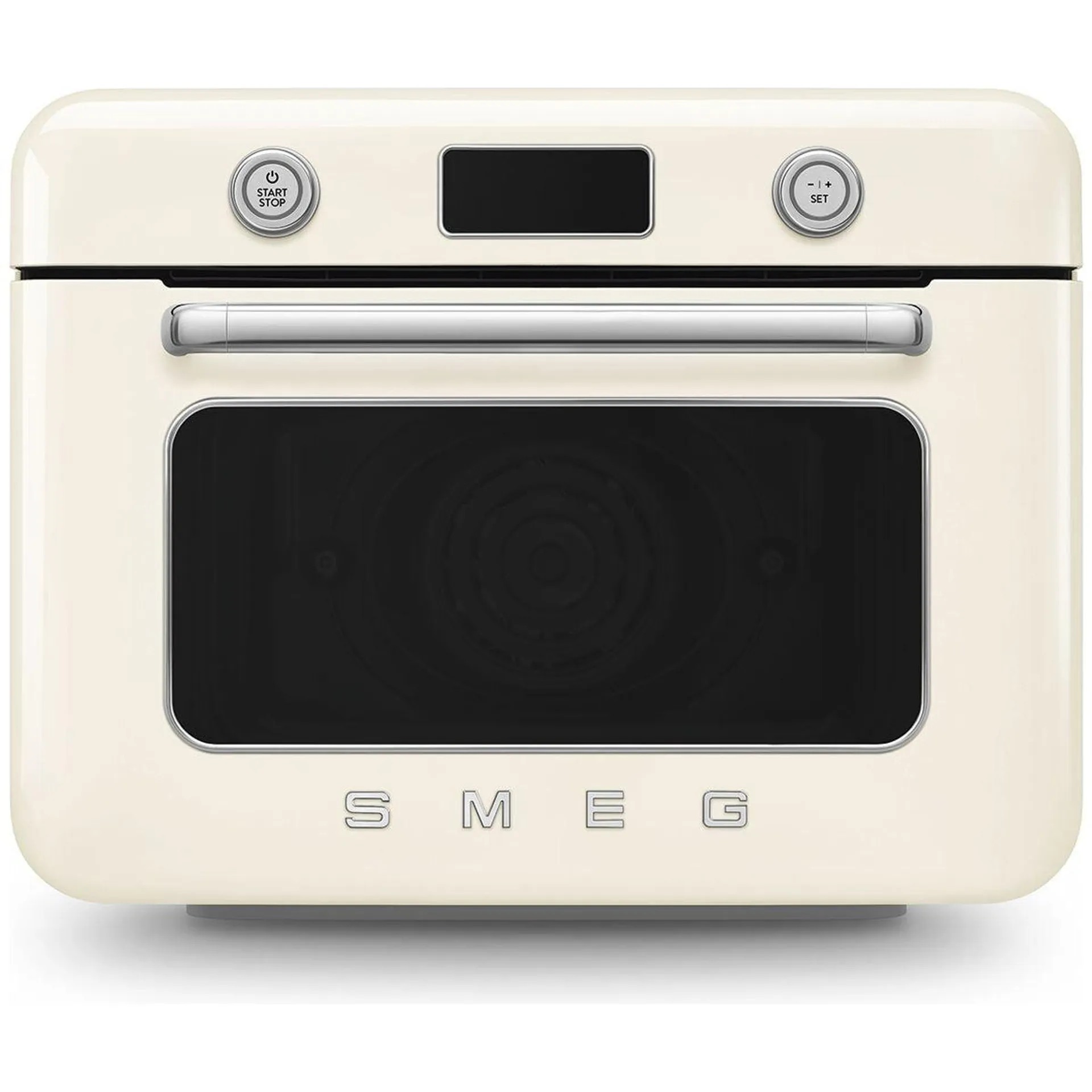 SMEG Retro Style Benchtop Combi-Steam Oven Cream COF01CRAU