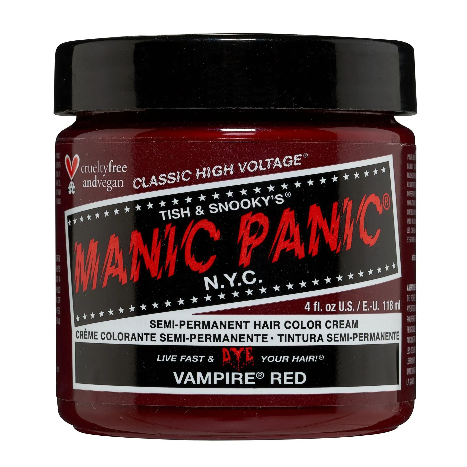 Vampire Red Classic Cream 118ml