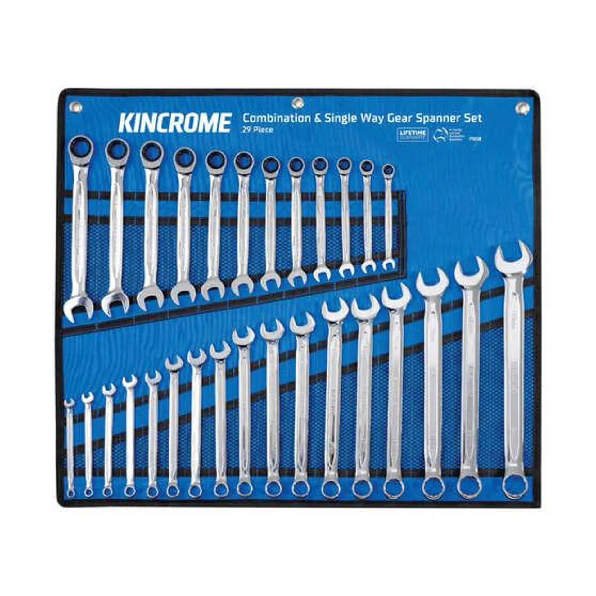 Kincrome 29 Piece Combination Gear and Spanner Set