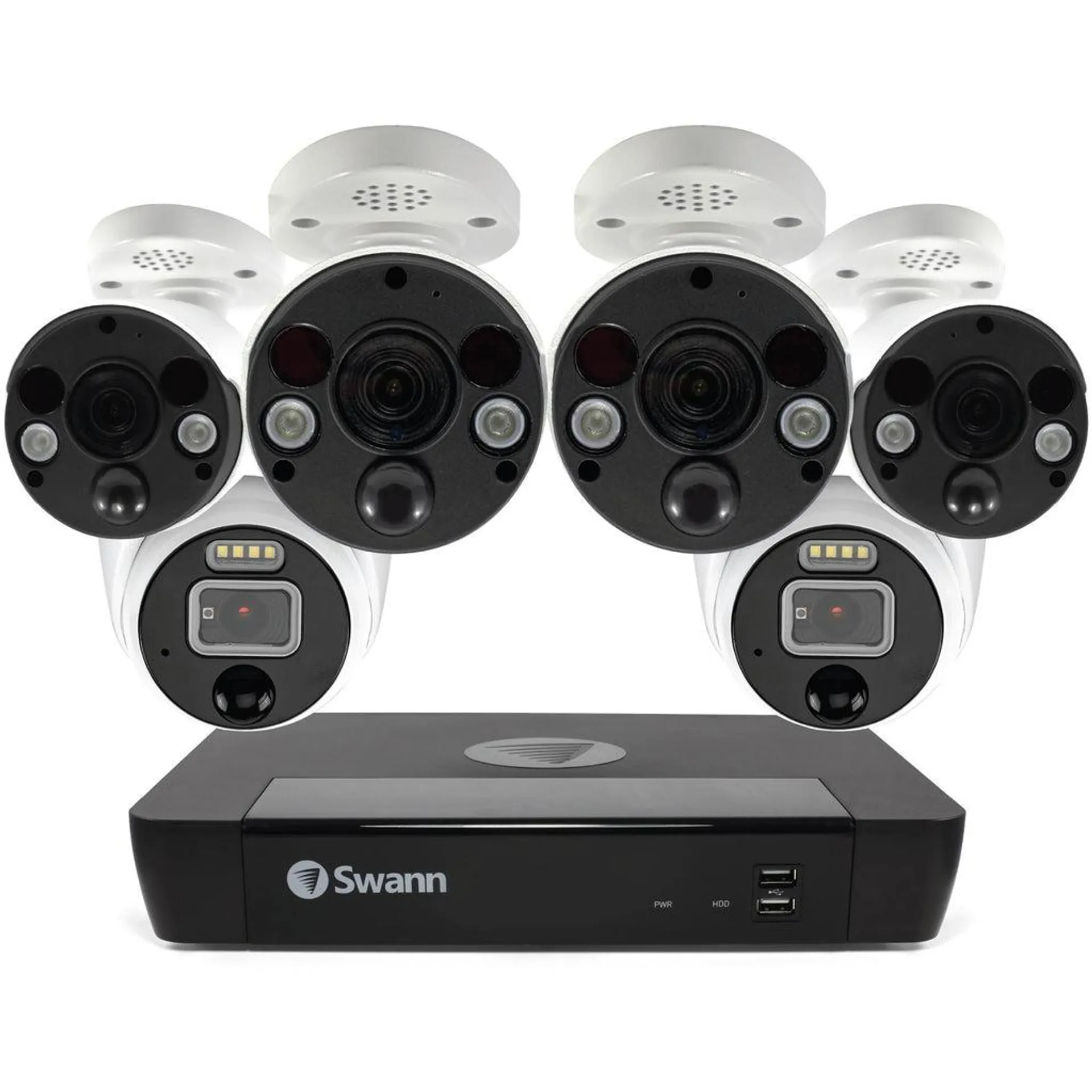 Swann6 Camera 8 Channel 6K 12MP Mega HD Professional NVR Security System