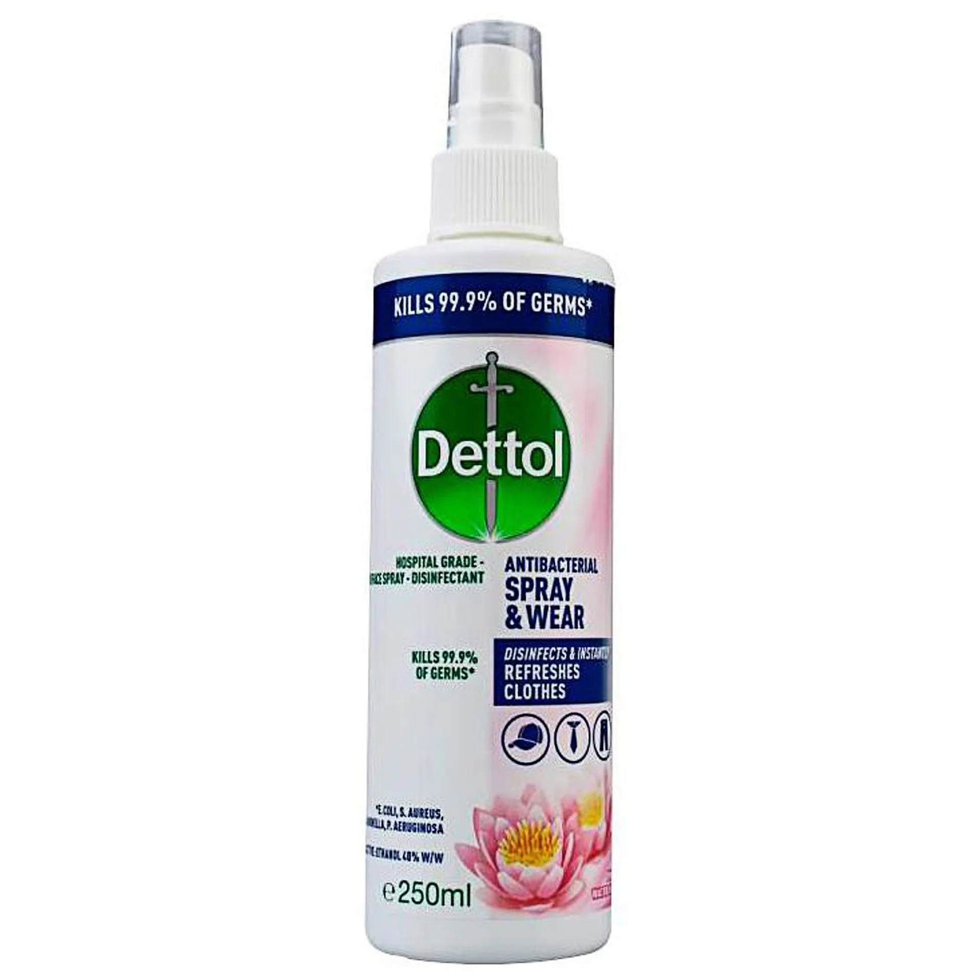 Dettol Spray & Wear Pink Waterlily 250mL