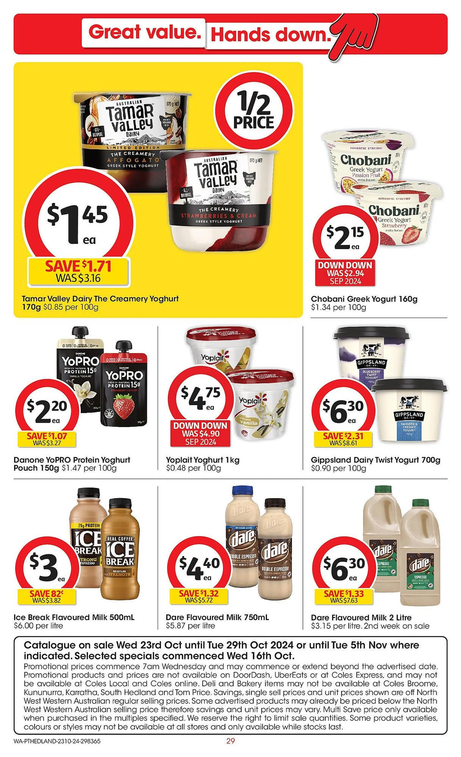 Coles catalogue - Catalogue valid from 23 October to 29 October 2024 - page 29