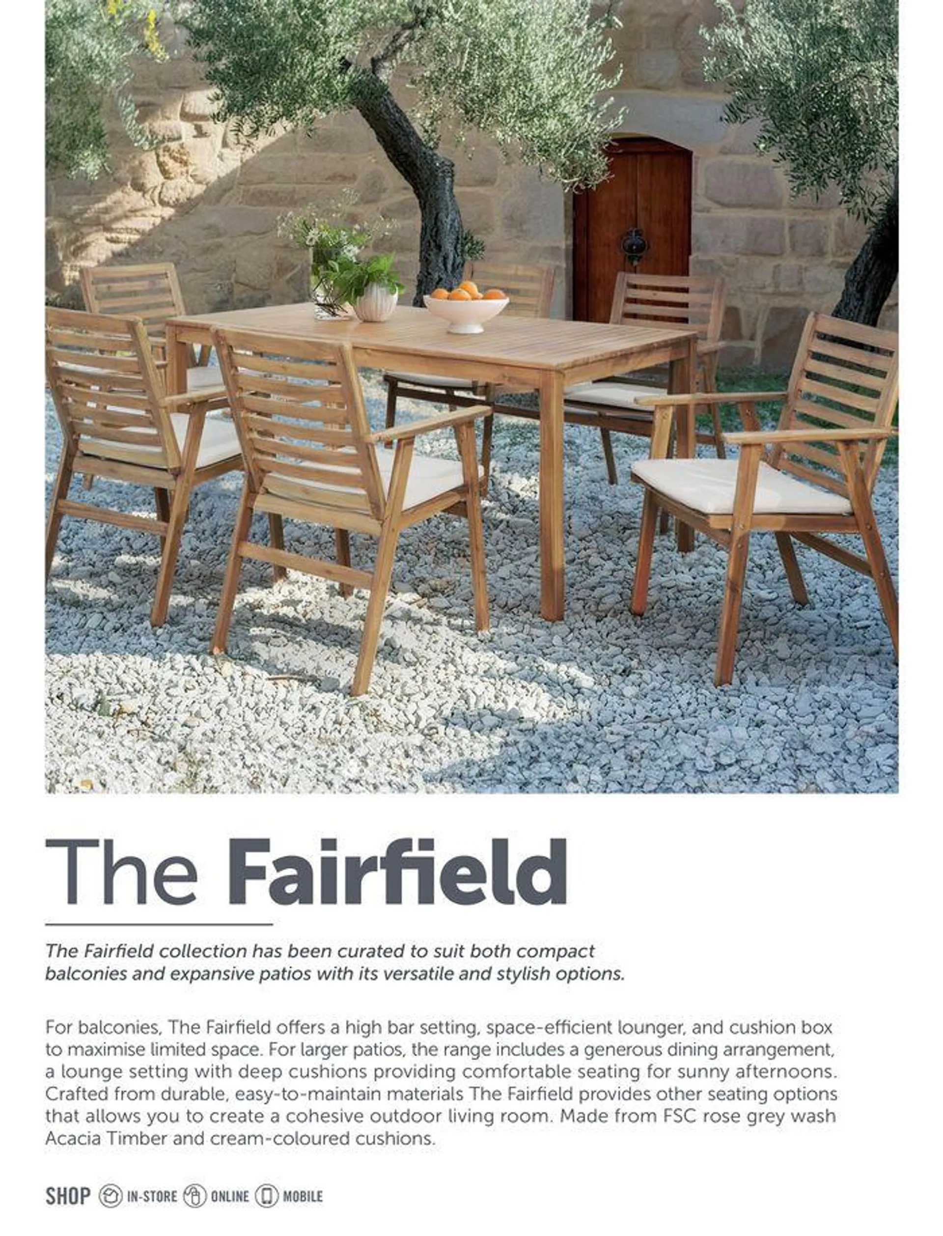 Outdoor Furniture Lookbook - Catalogue valid from 18 September to 18 December 2025 - page 4