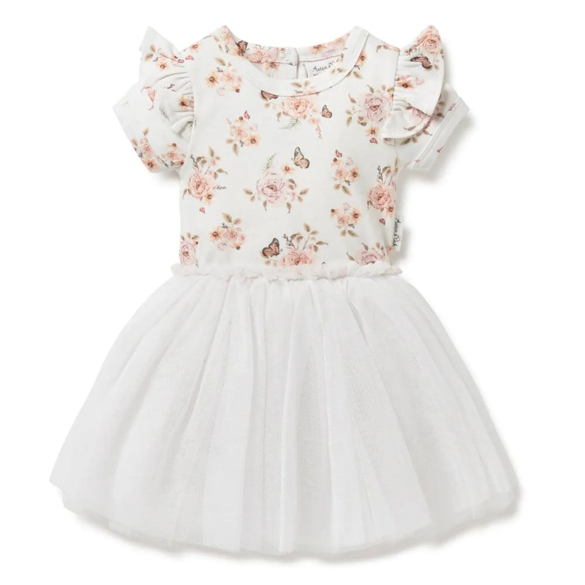 Aster & Oak Butterfly Tutu Dress