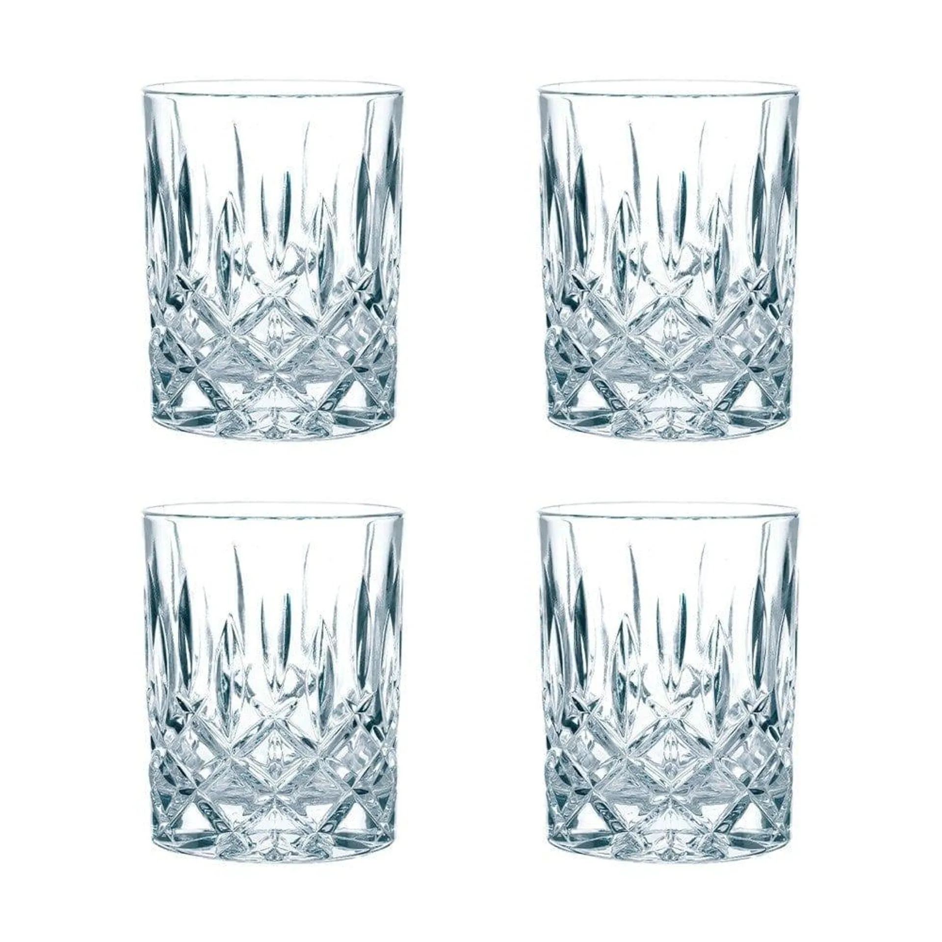 Nachtmann Noblesse 4-Piece Crystal Whisky Tumbler Set 295ml