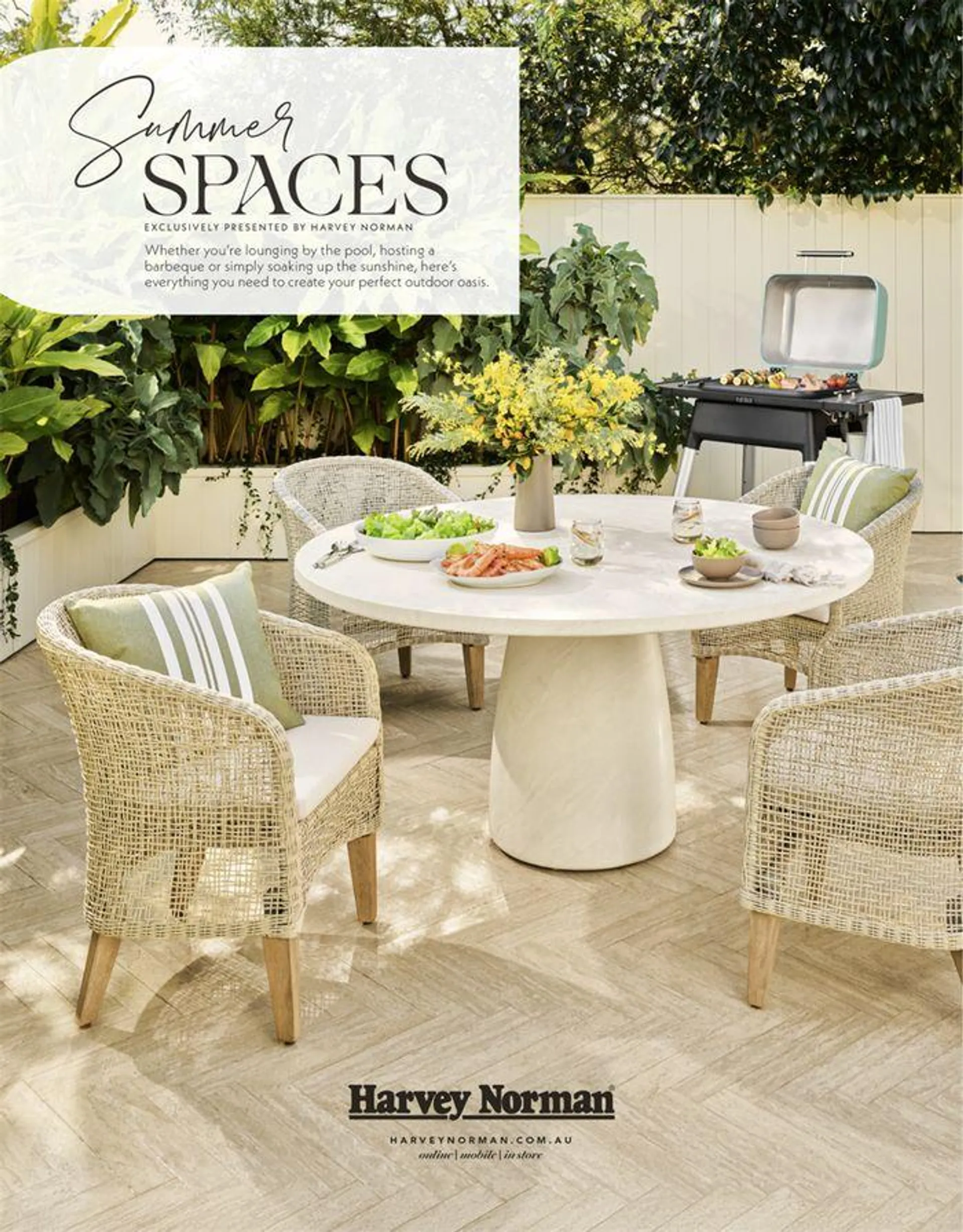 Outdoor Furniture & BBQ - Summer Spaces - 1