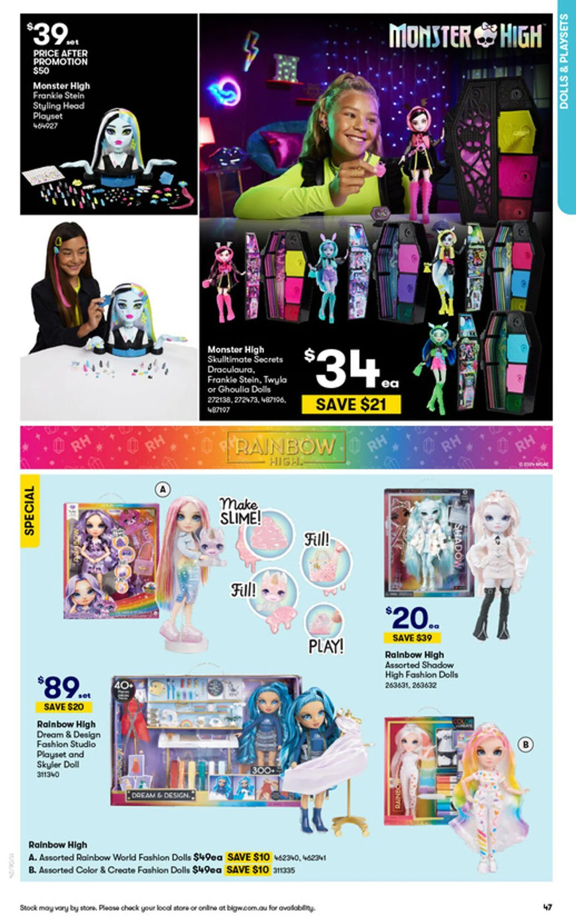 BIG W Current catalogue - Catalogue valid from 12 February to 26 February 2025 - page 47