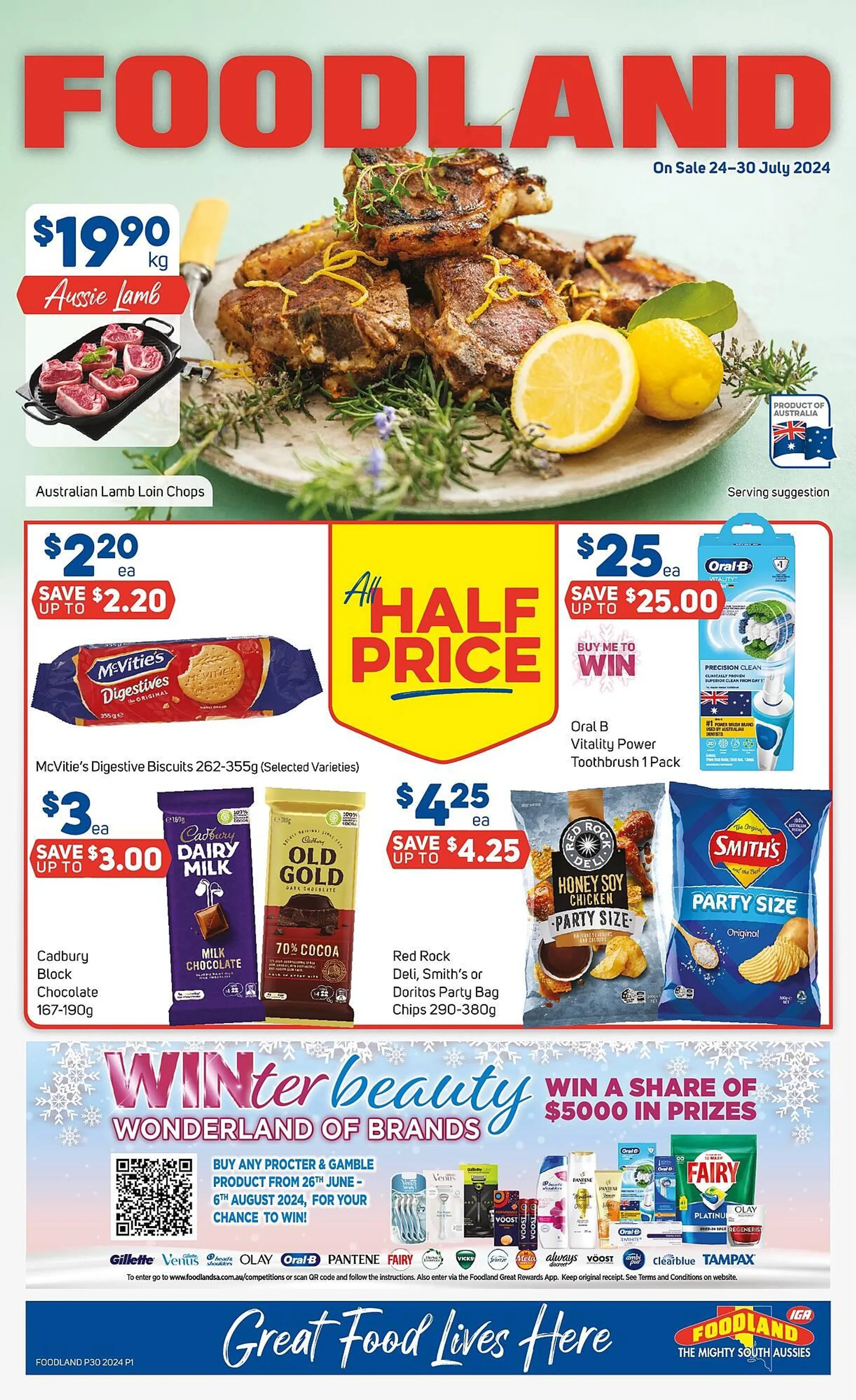 Foodland catalogue - Catalogue valid from 24 July to 30 July 2024 - page 1