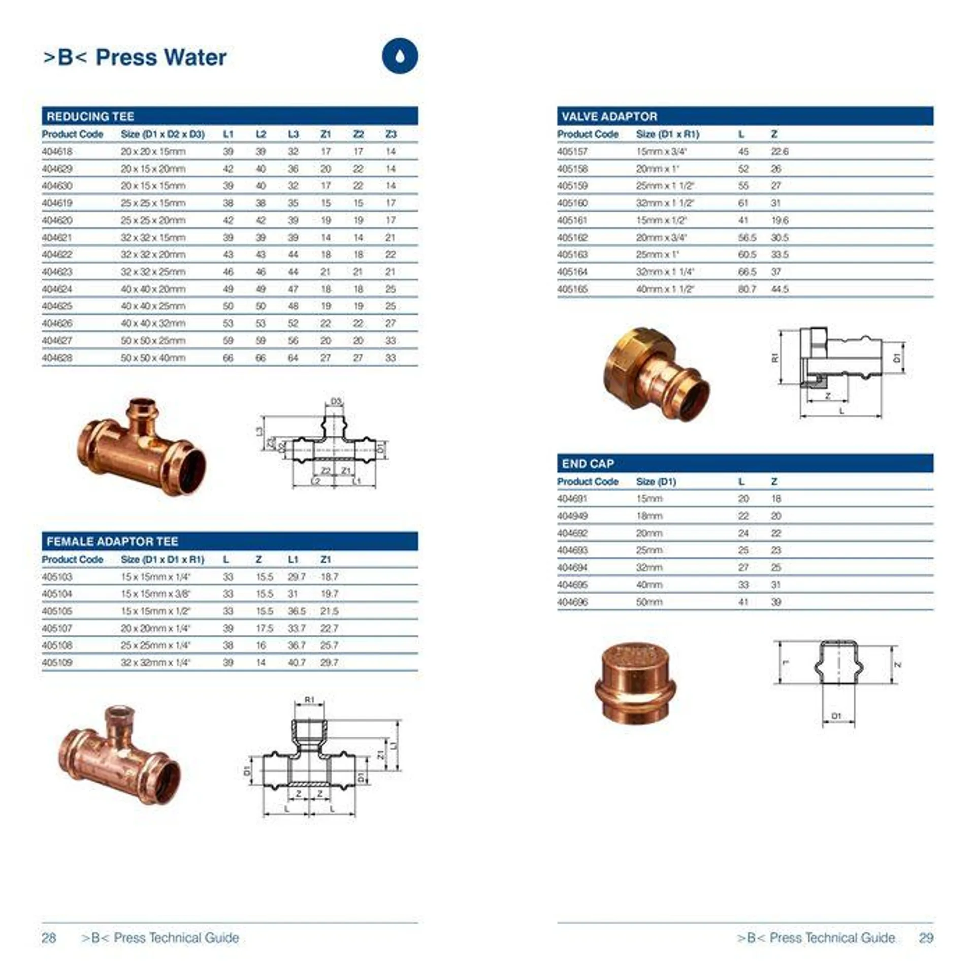 >B< Press Fitting System - 15