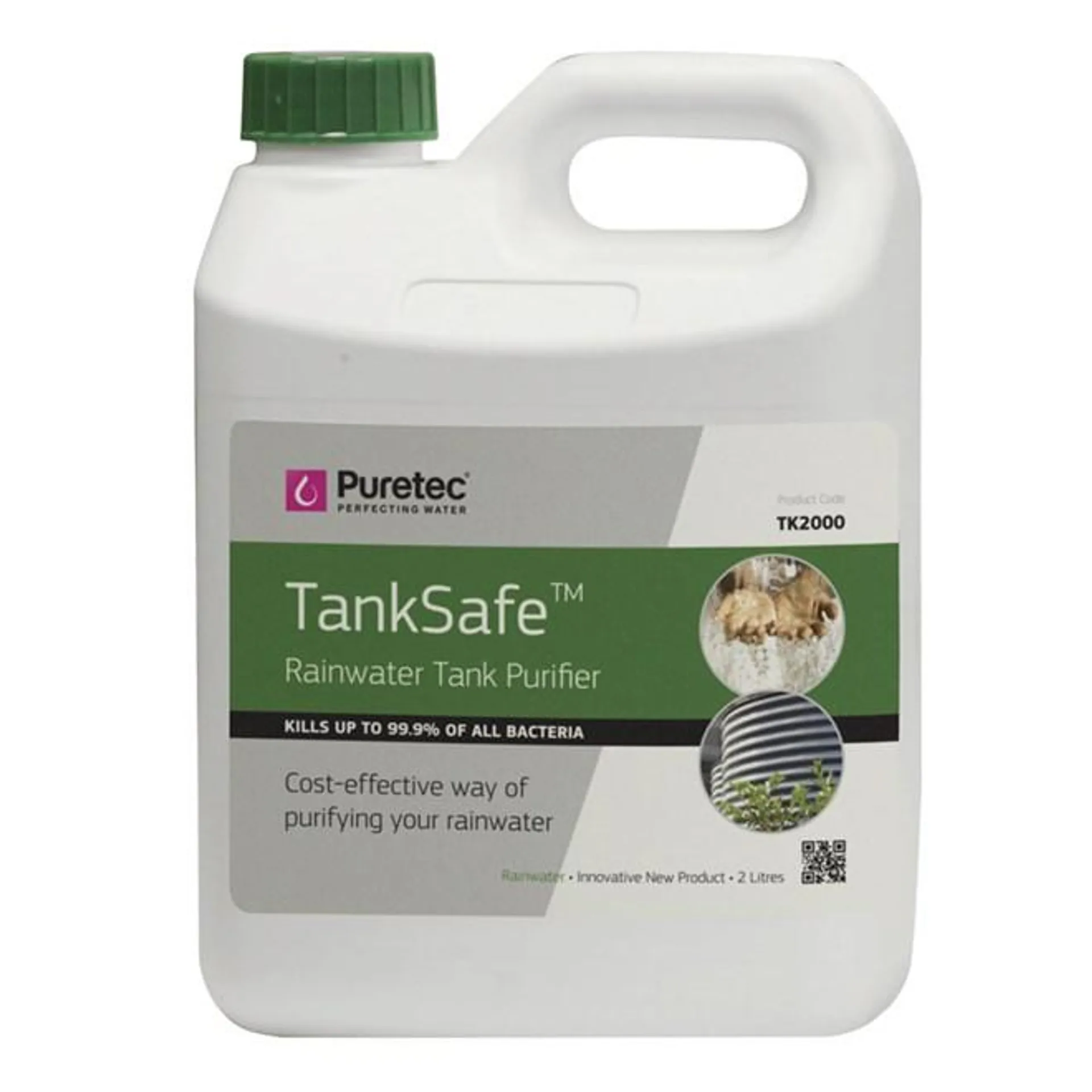 TankSafe Rainwater Tank Purifier 2L