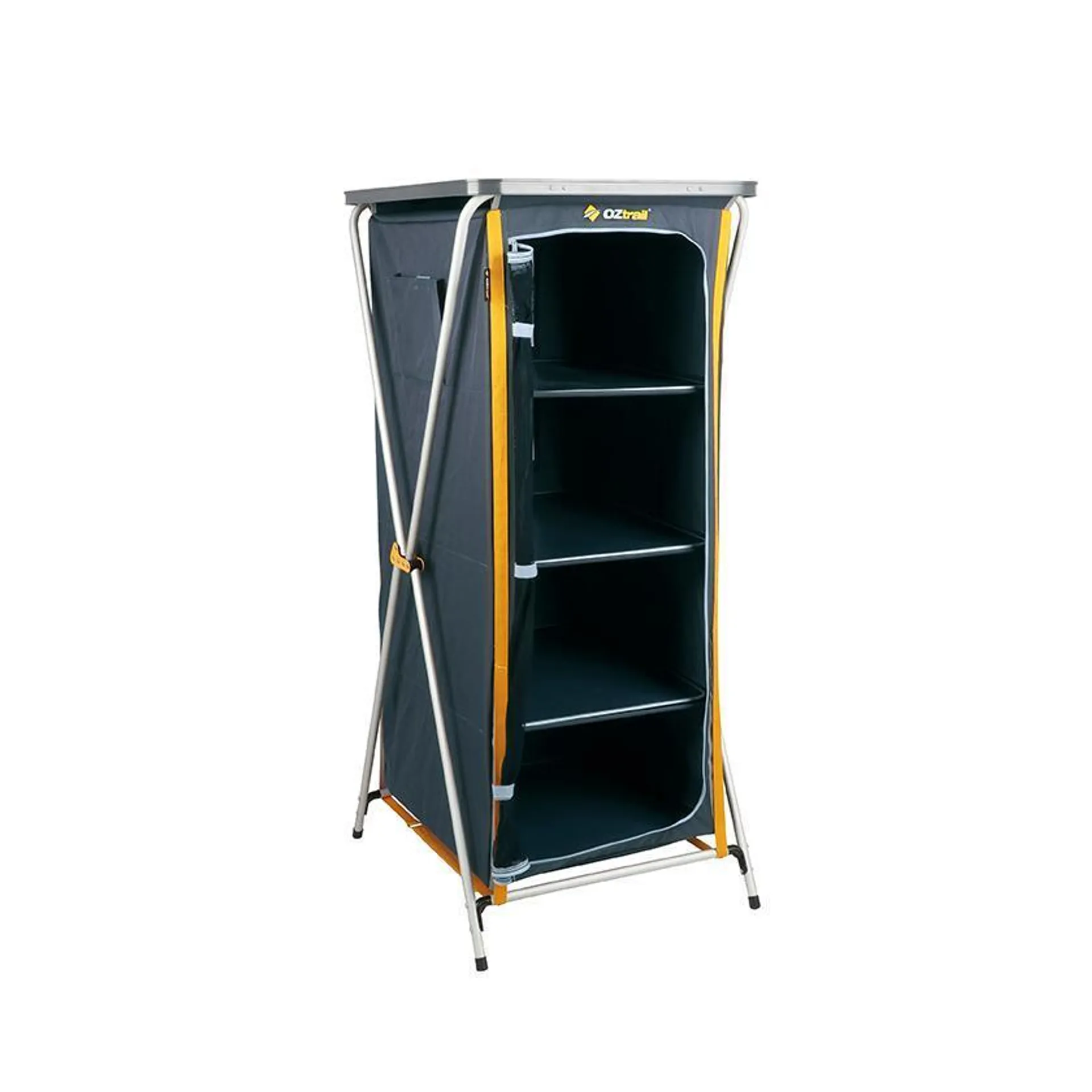 Deluxe Folding 4 Shelf Cupboard