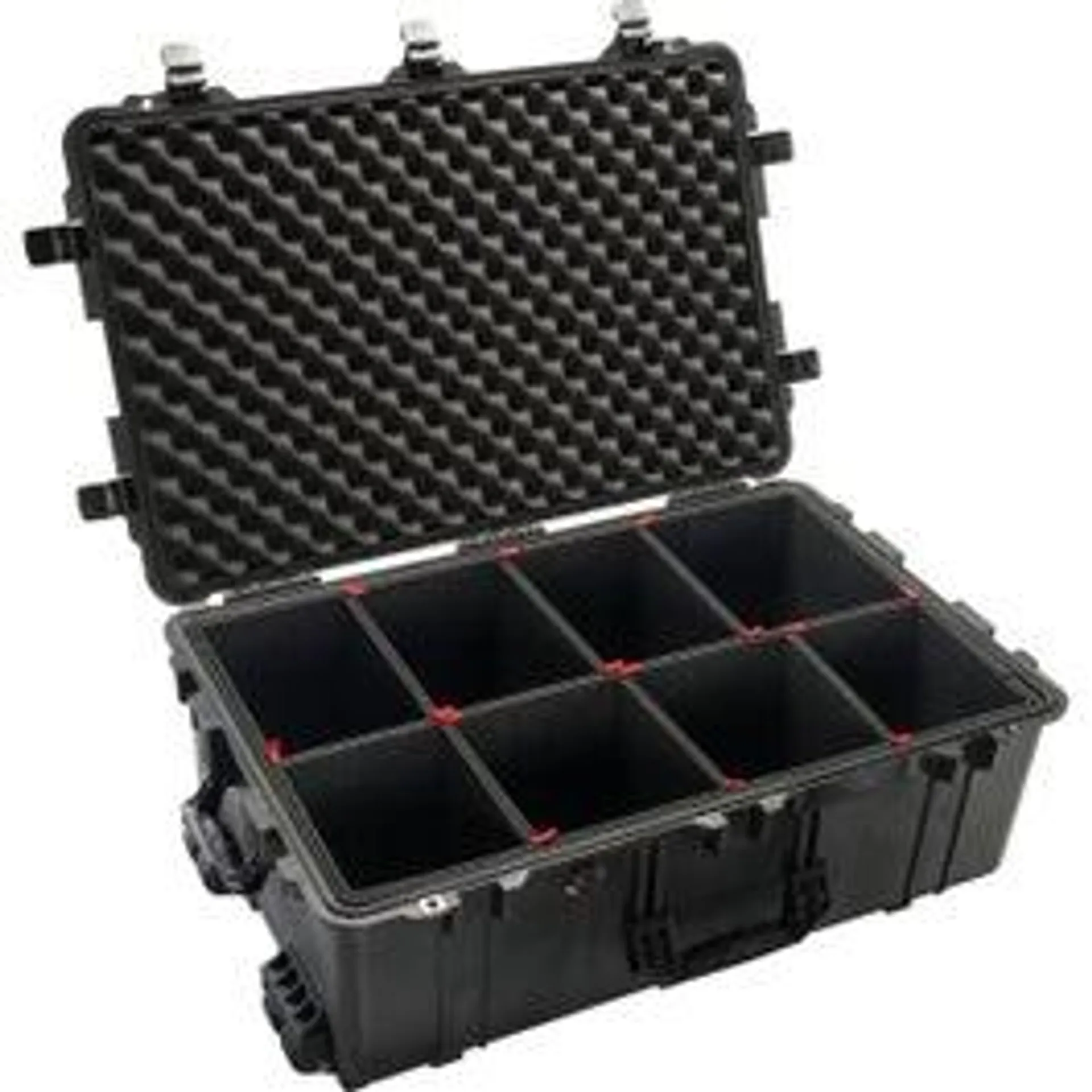 Pelican 1650 Case - Black with TrekPak Dividers