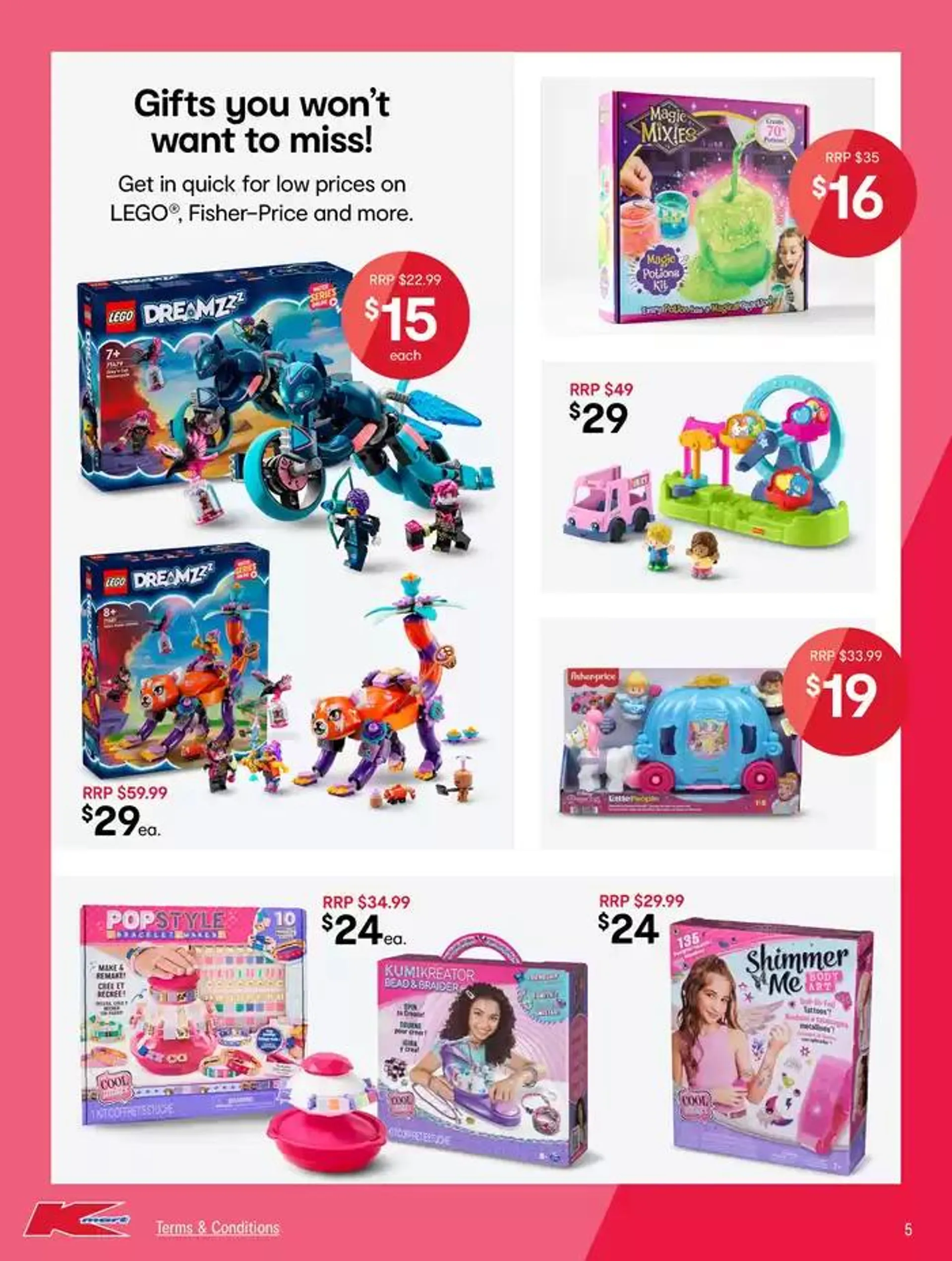 XMAS TOYS 2 - Low prices for life - Catalogue valid from 5 December to 24 December 2024 - page 5