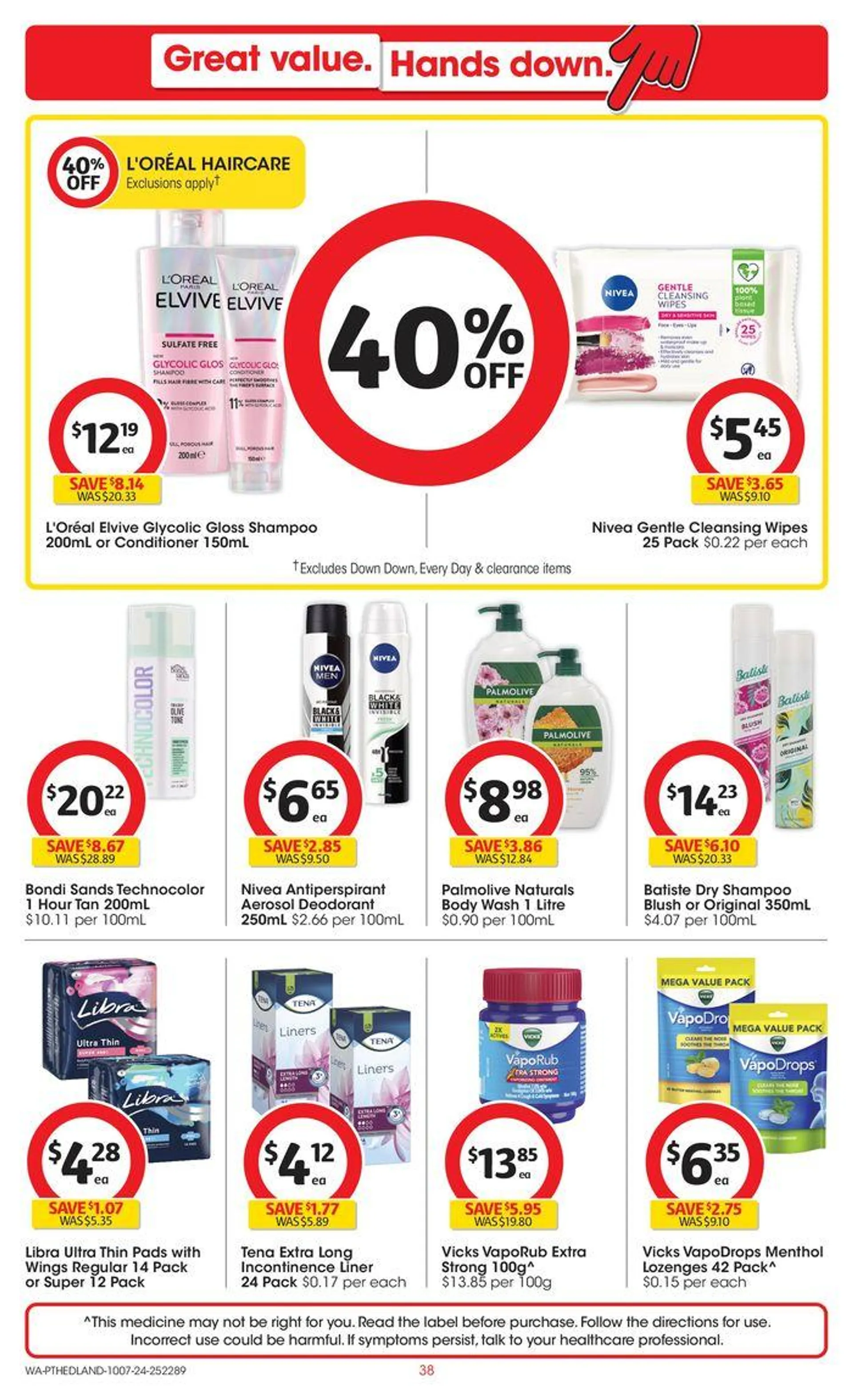 Great Value. Hands Down. - 10th July - Catalogue valid from 10 July to 9 June 2024 - page 38