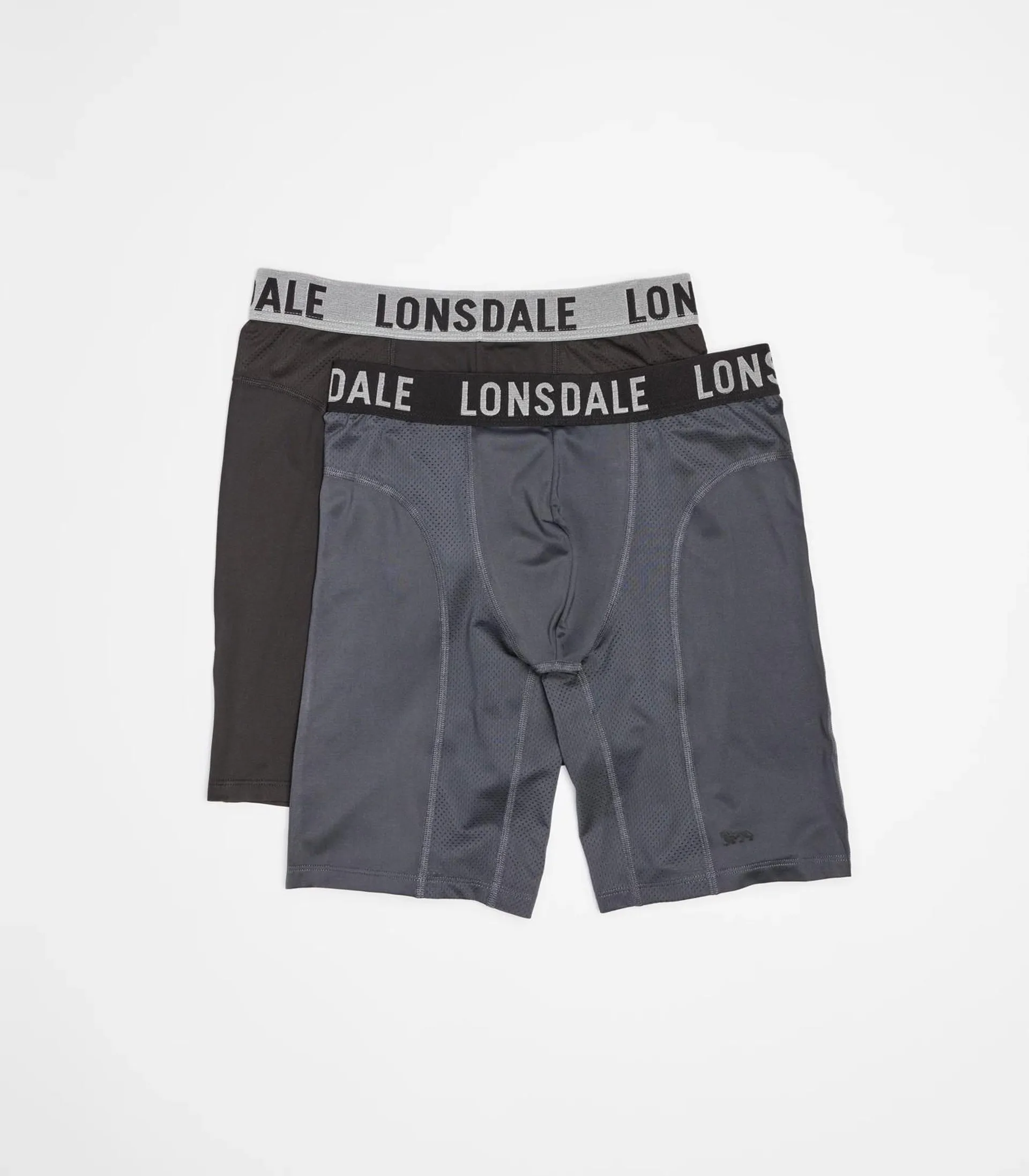 Lonsdale London Long Leg Trunks - 2 Pack