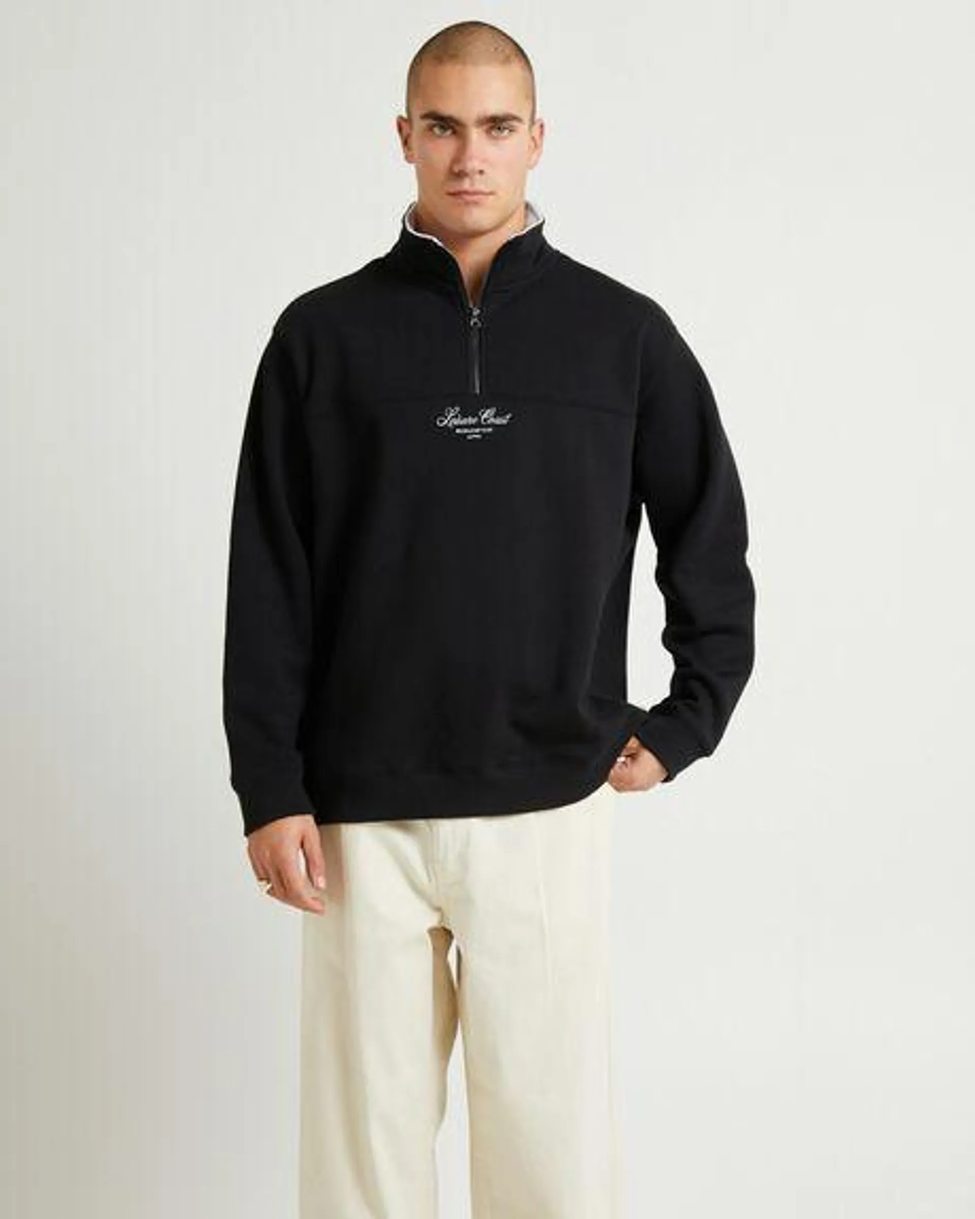 Club 1/4 Zip Fleece Jumper