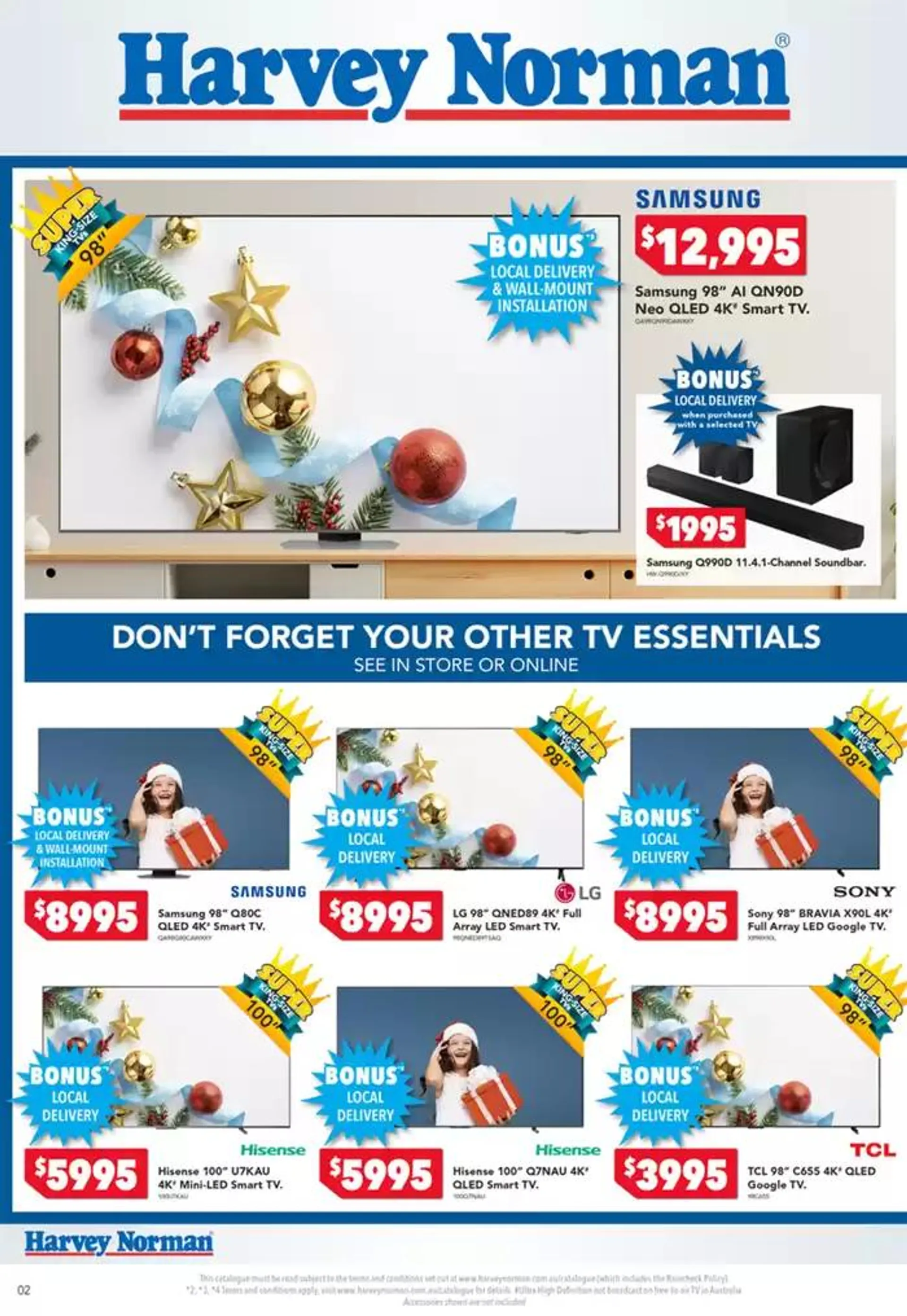 TVs Pre-Christmas Delivery - Catalogue valid from 5 December to 15 December 2024 - page 2