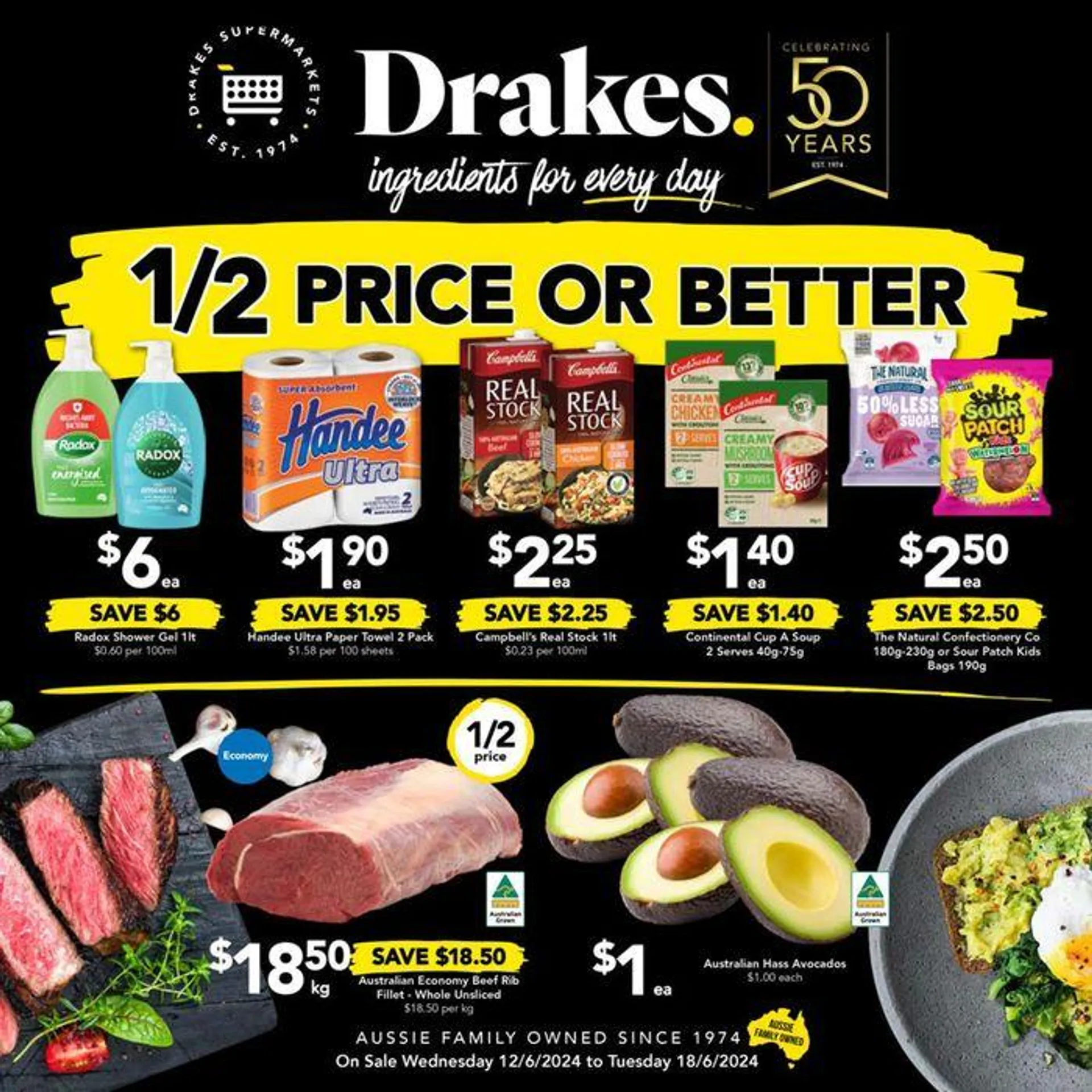 Drakes 12/06 - Catalogue valid from 12 June to 18 June 2024 - page 1