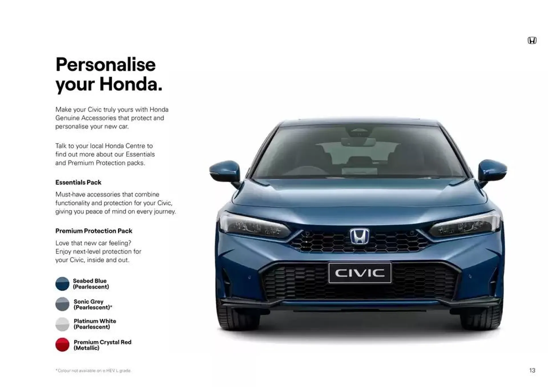 New Civic - Catalogue valid from 7 January to 7 January 2026 - page 13