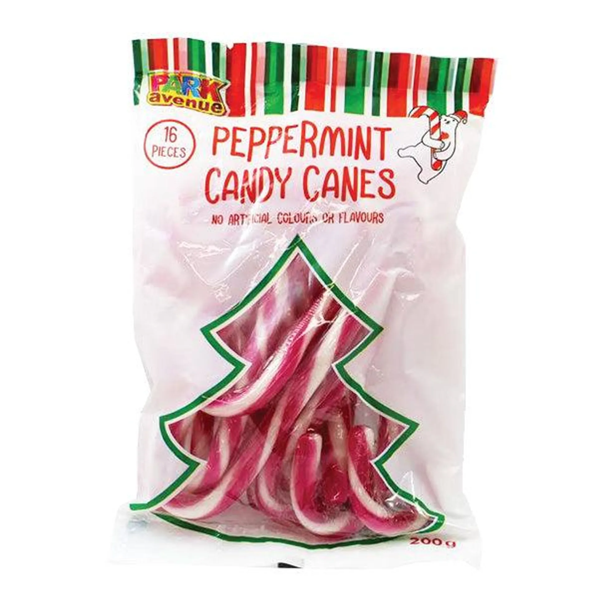 Peppermint Candy Canes 16pk