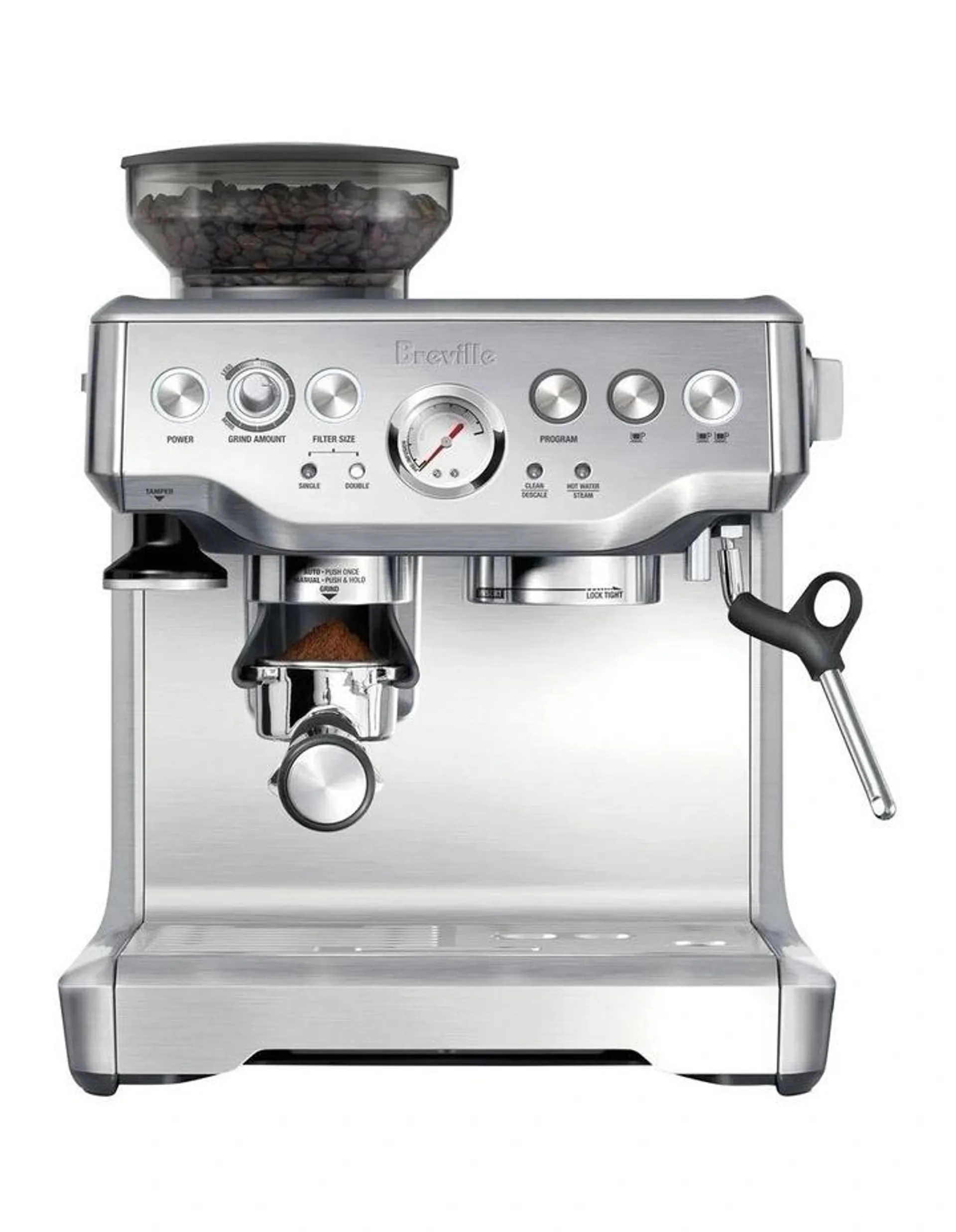 Breville The Barista Express Coffee Machine BES870BSS