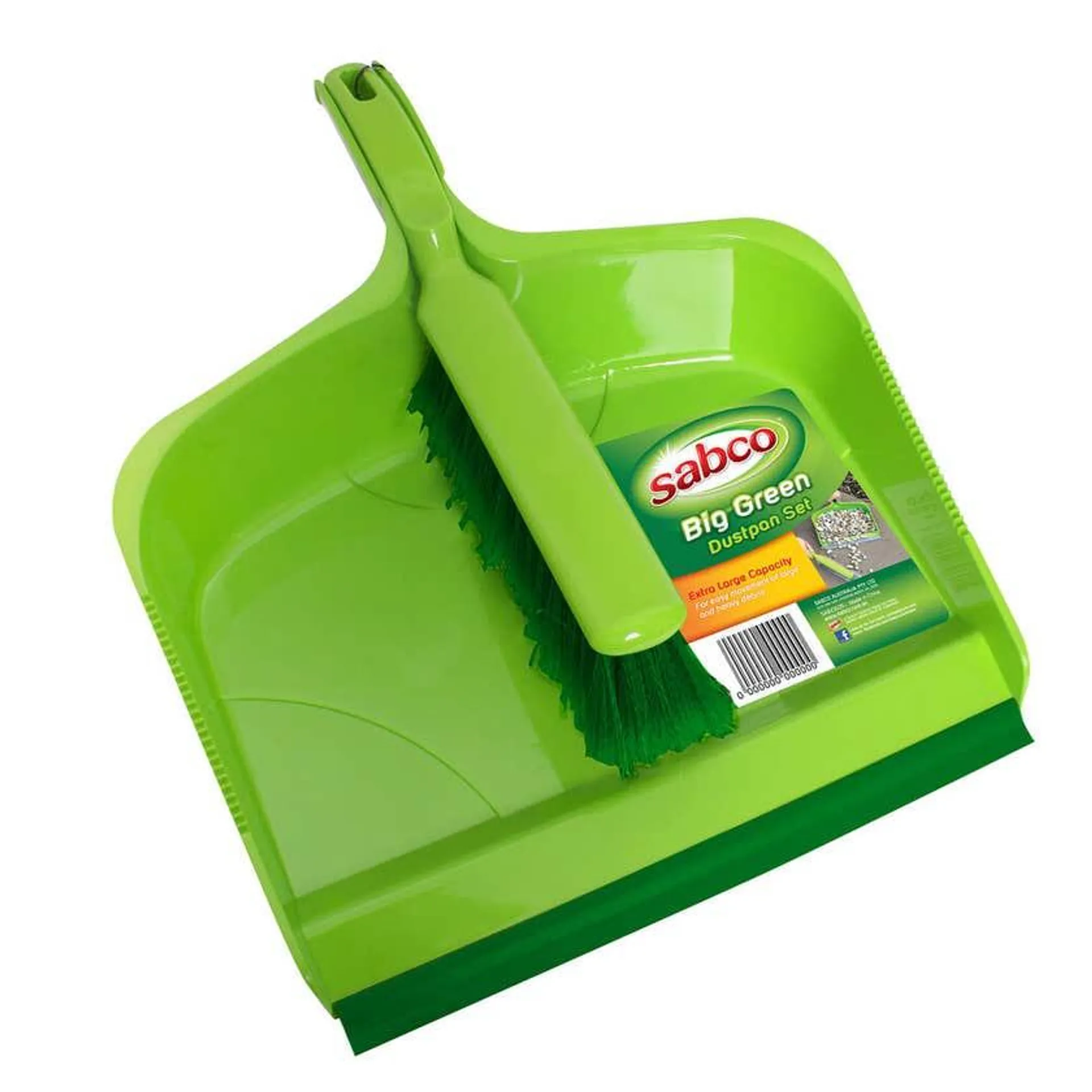 Sabco Big Green Dustpan Set