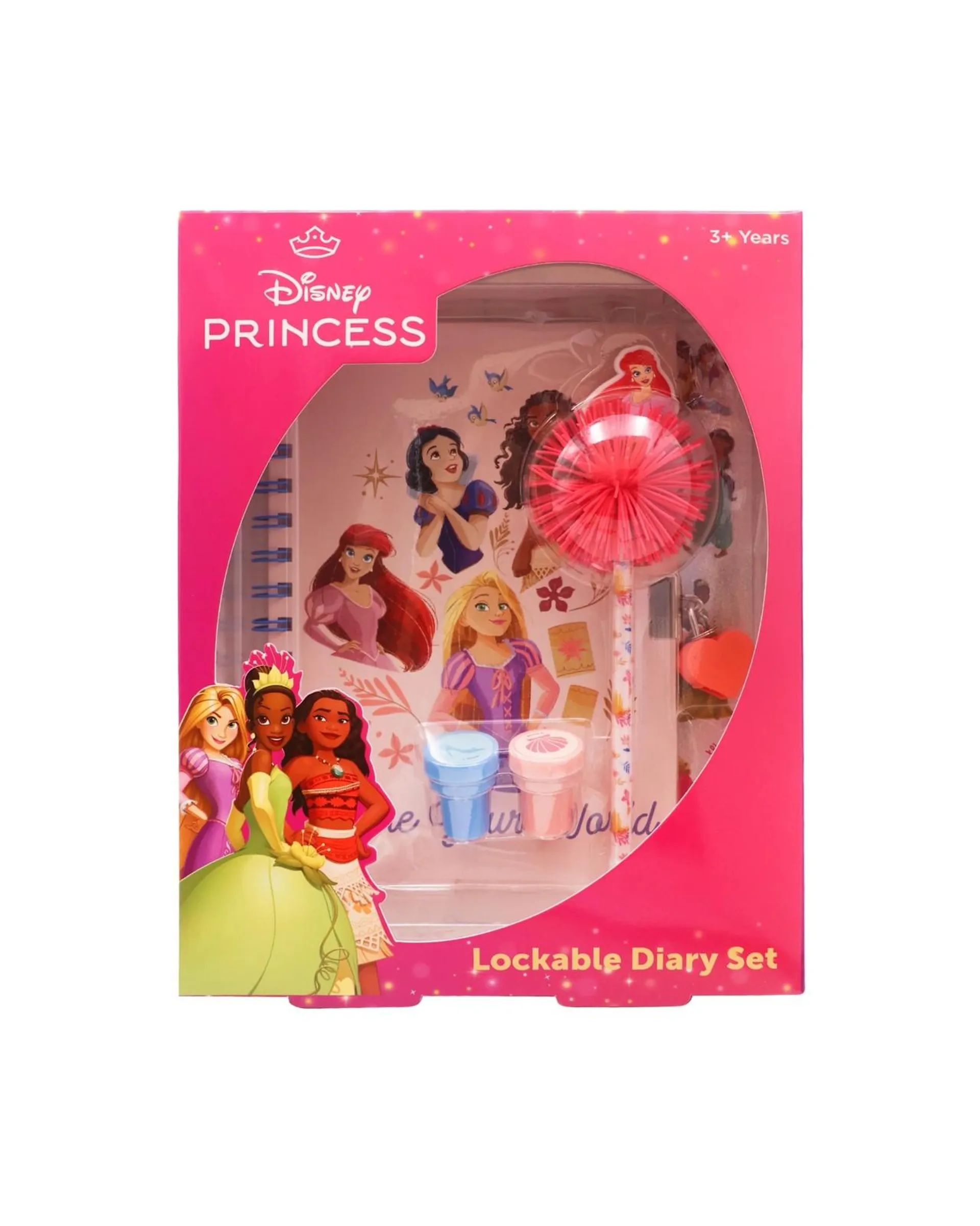 Disney Princesses Lockable Diary