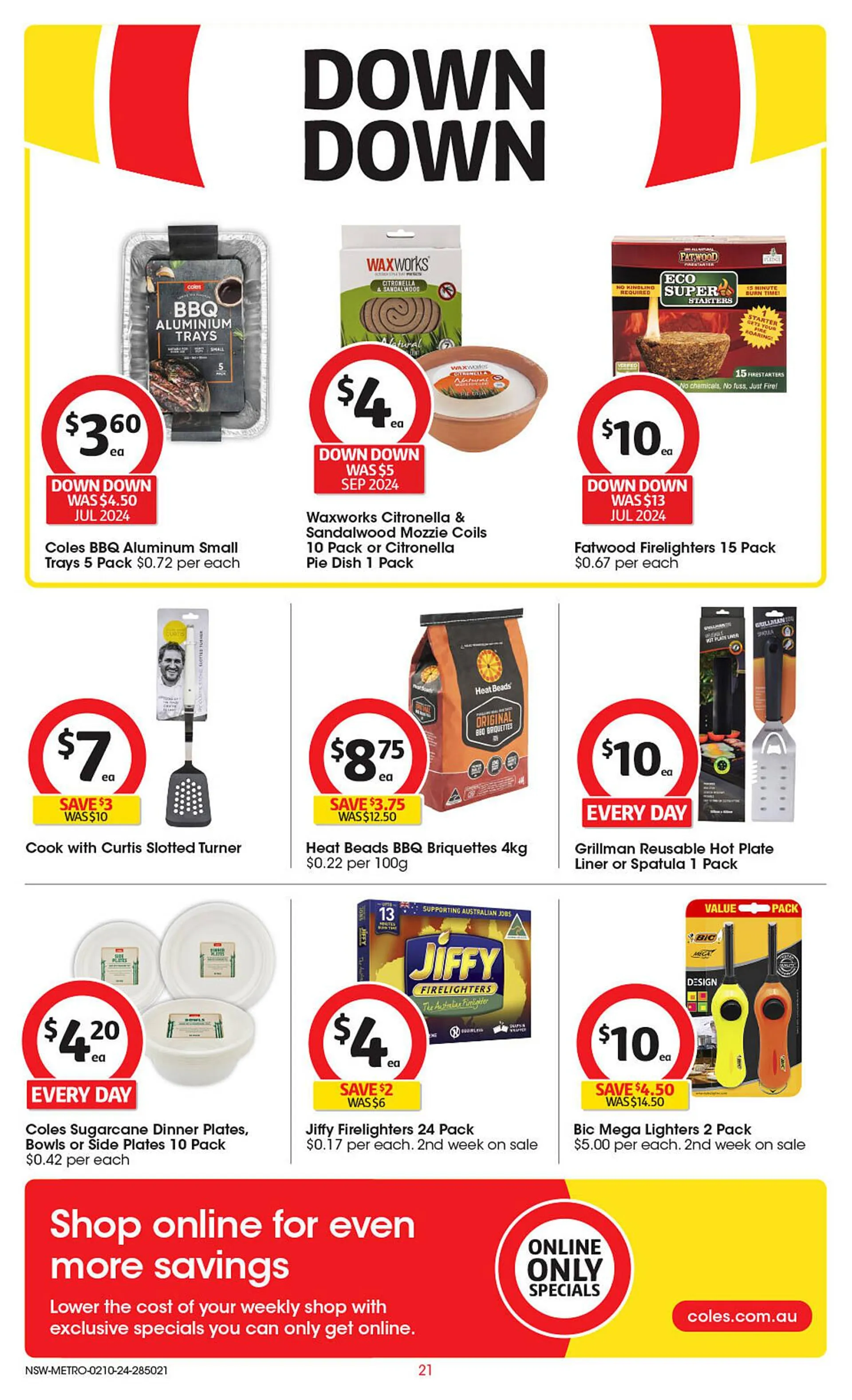 Coles catalogue - Catalogue valid from 2 October to 8 October 2024 - page 22