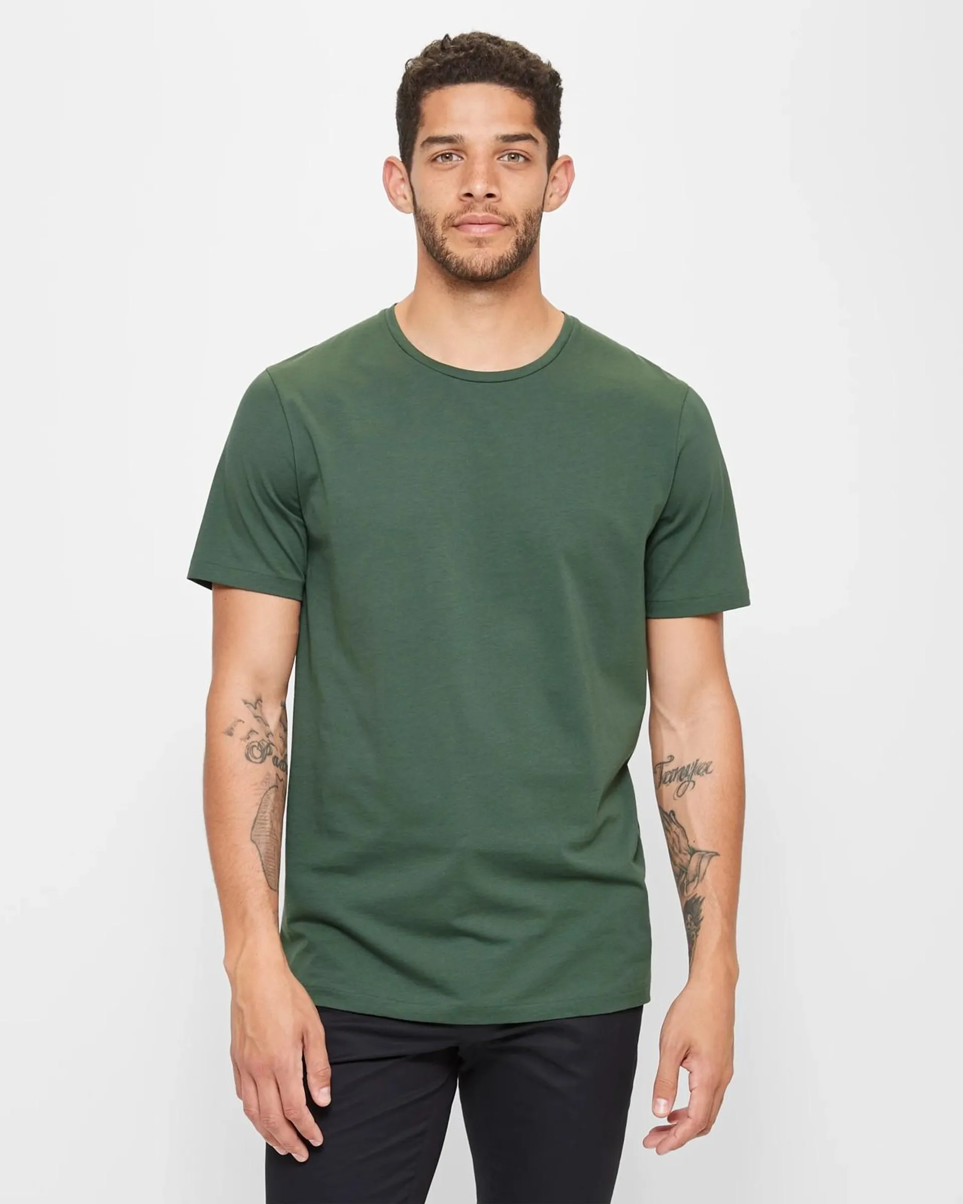 Supima Cotton T-Shirt - Preview - Green