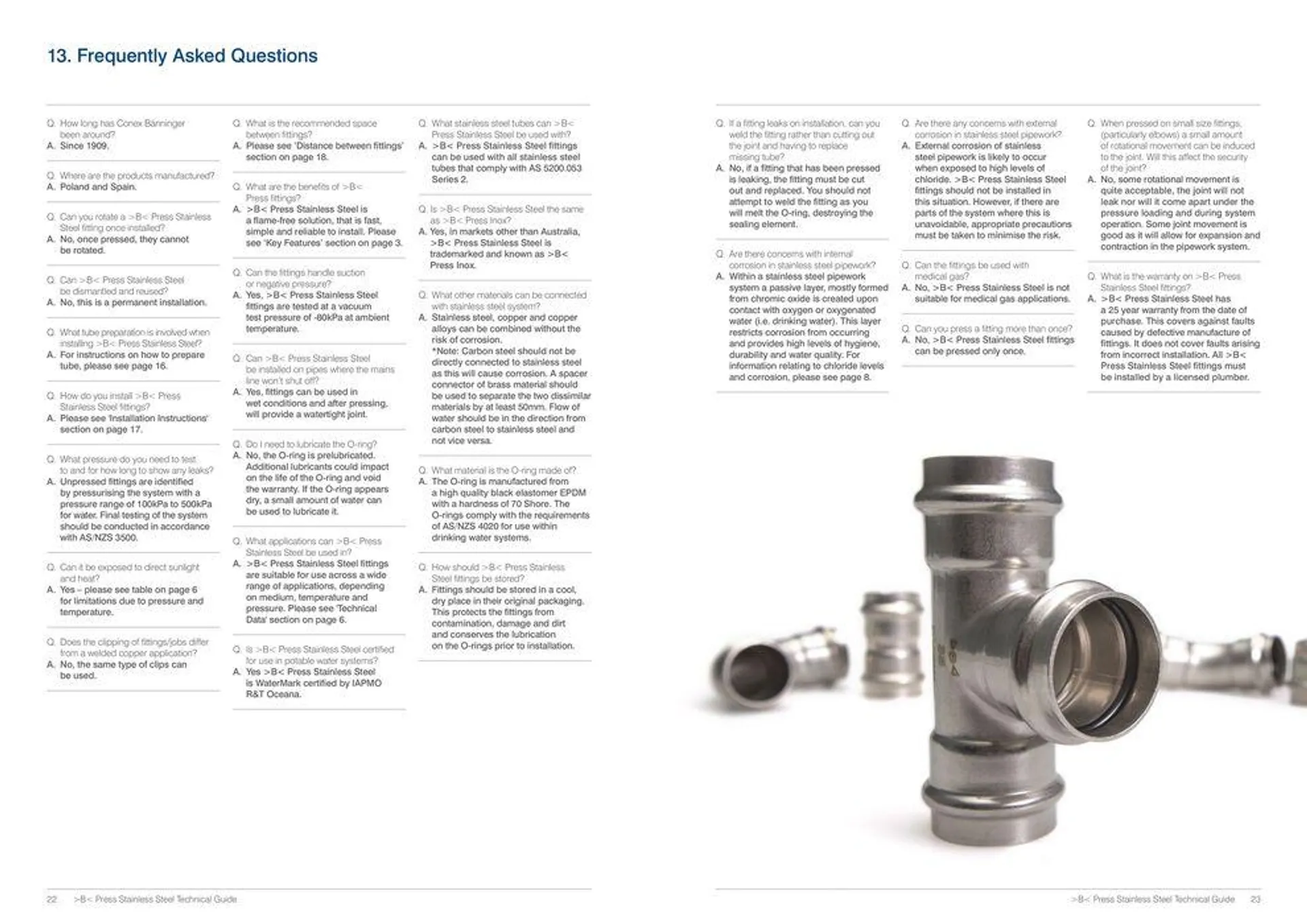 >B< Press Stainless Steel Fitting System - Catalogue valid from 24 May to 24 May 2025 - page 12