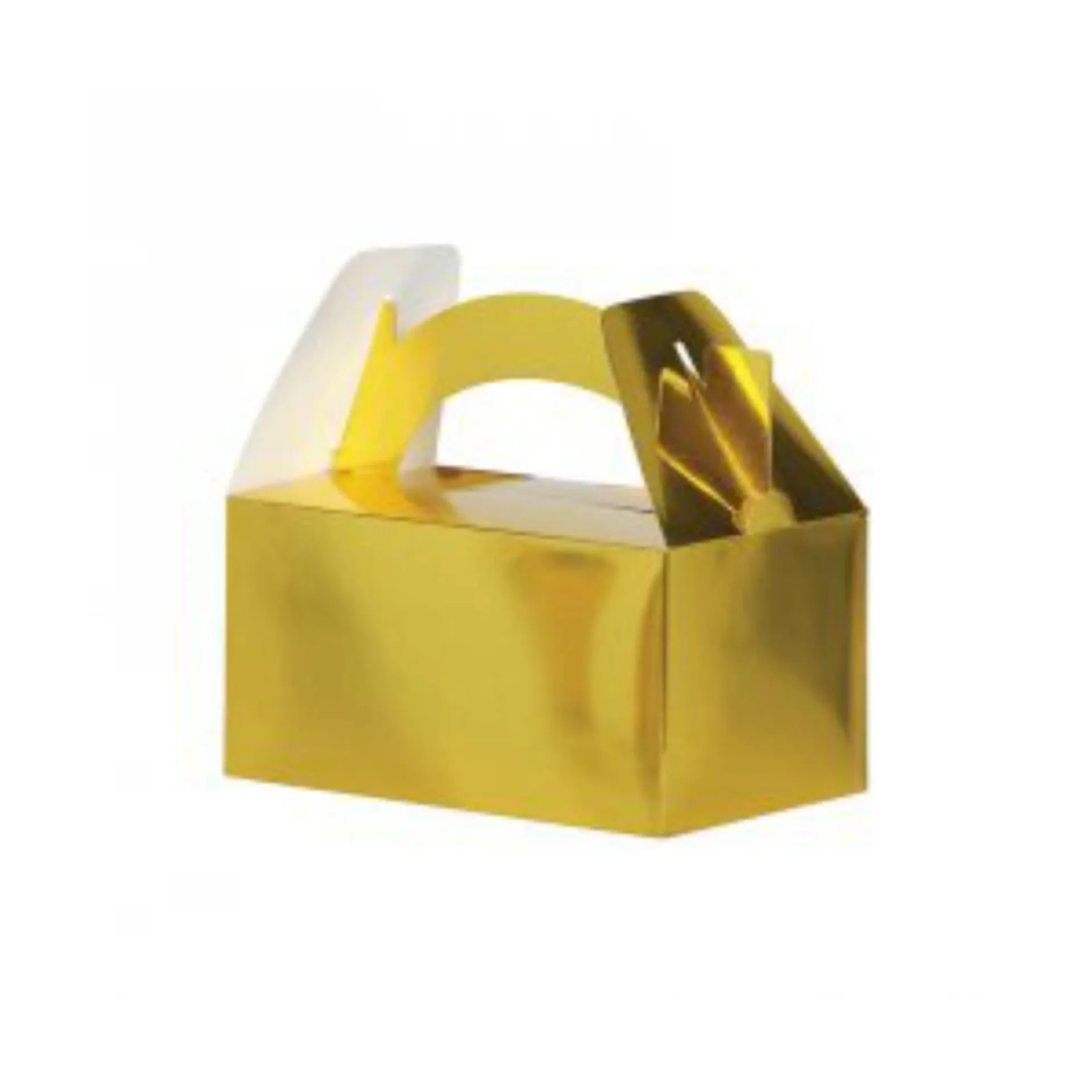 Lunch Box Metallic Gold Large Pk 5