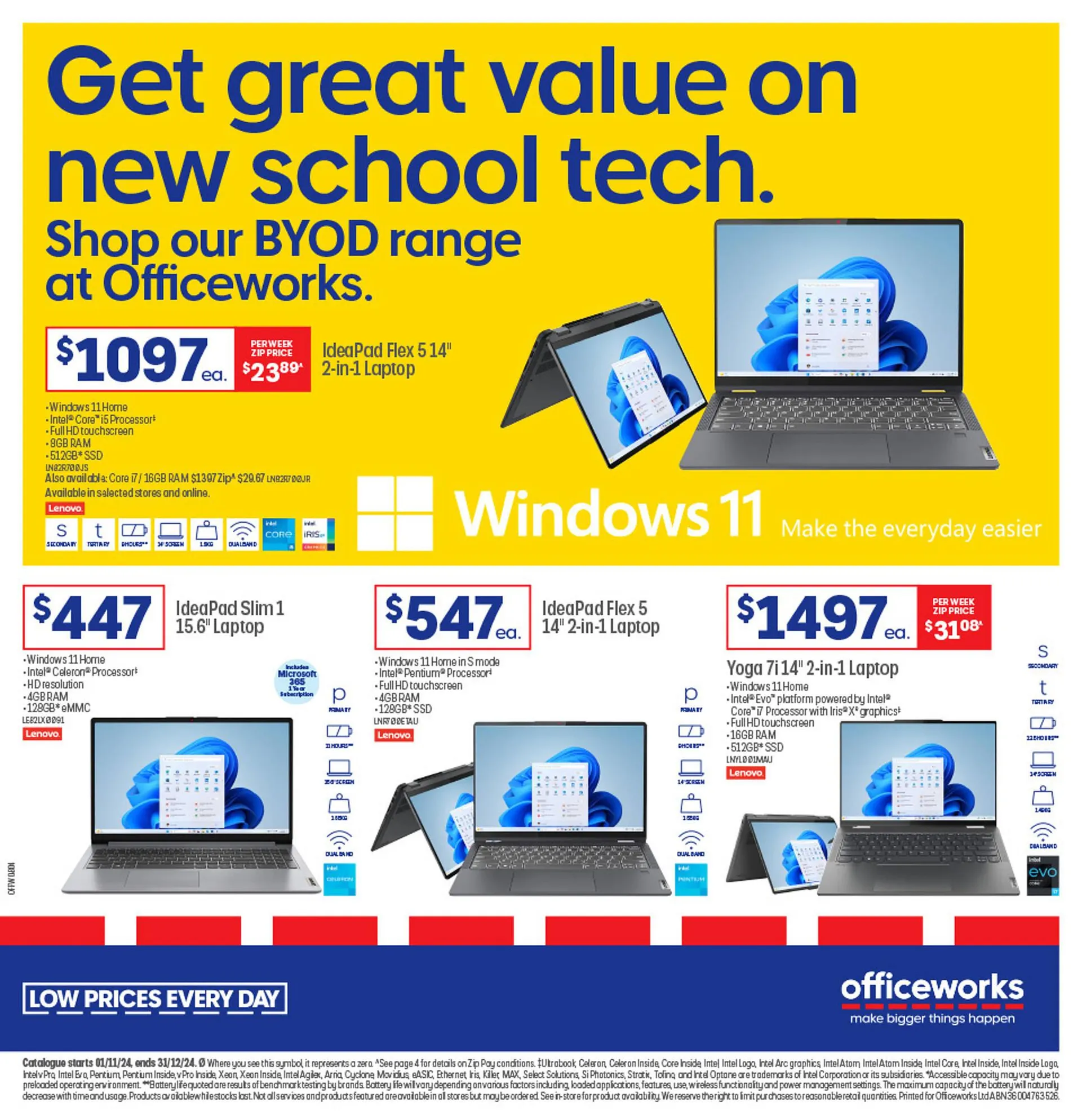 Officeworks catalogue - 1