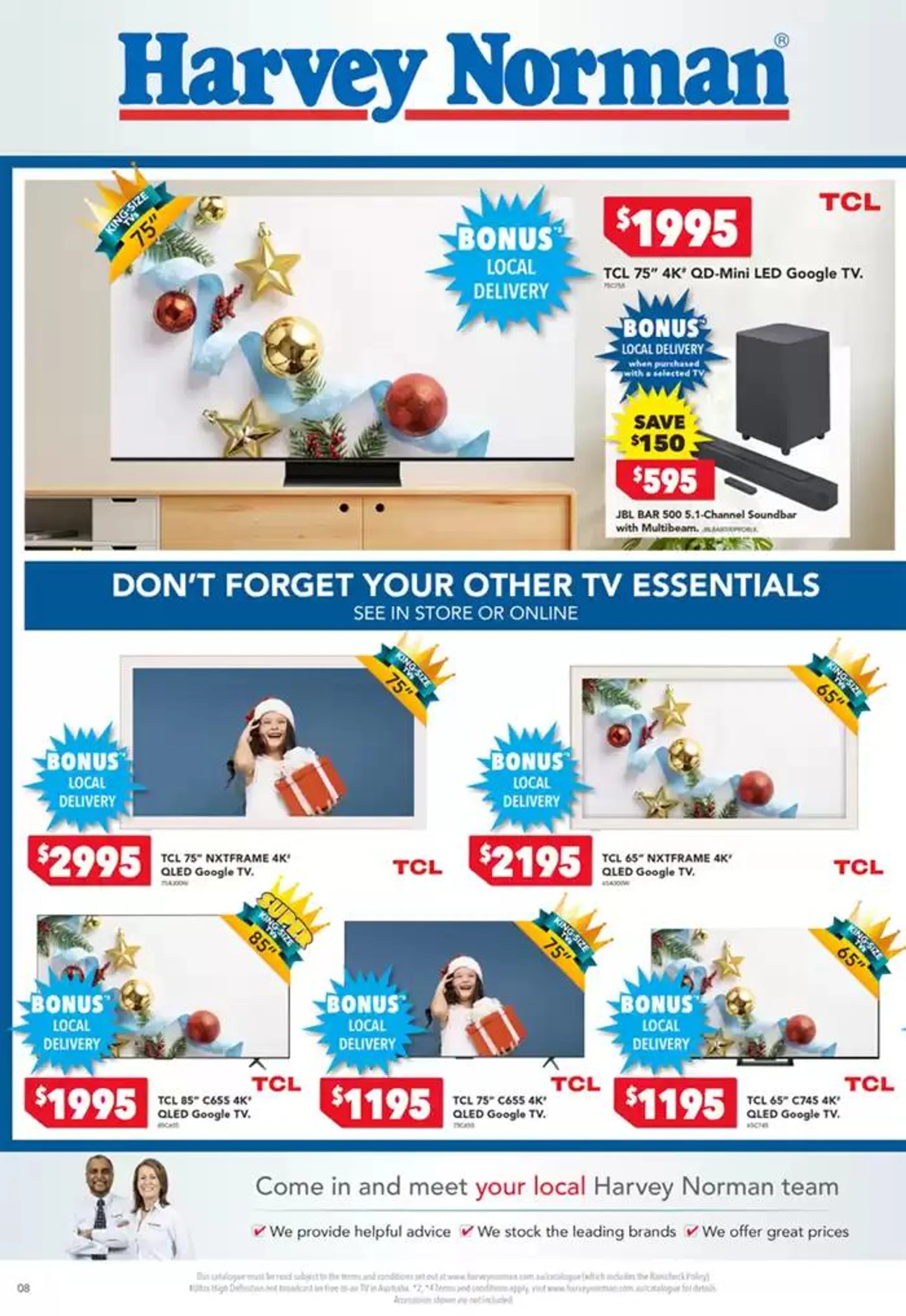 TVs Pre-Christmas Delivery - Catalogue valid from 5 December to 15 December 2024 - page 8