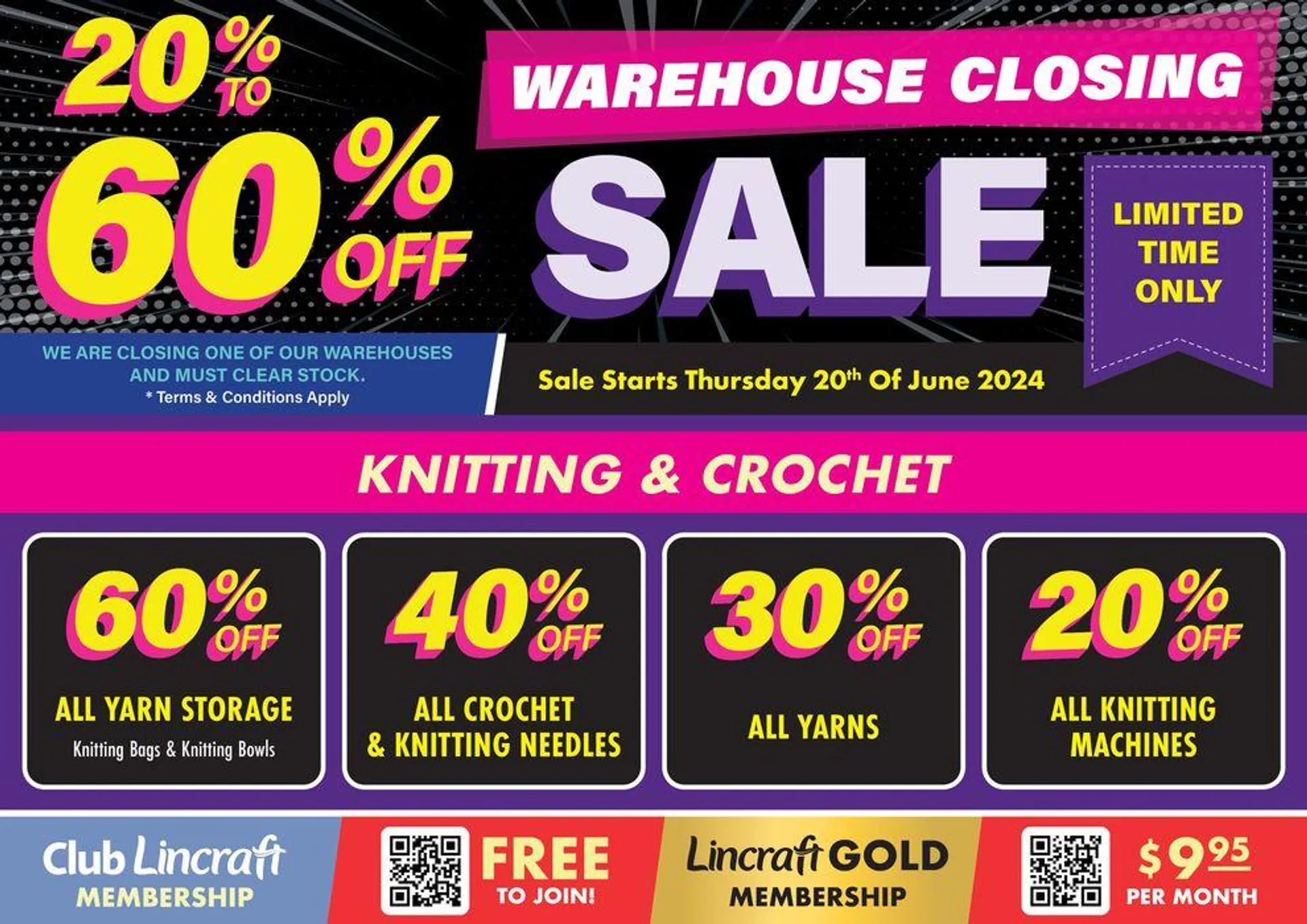 Warehouse Closing Sale - 1