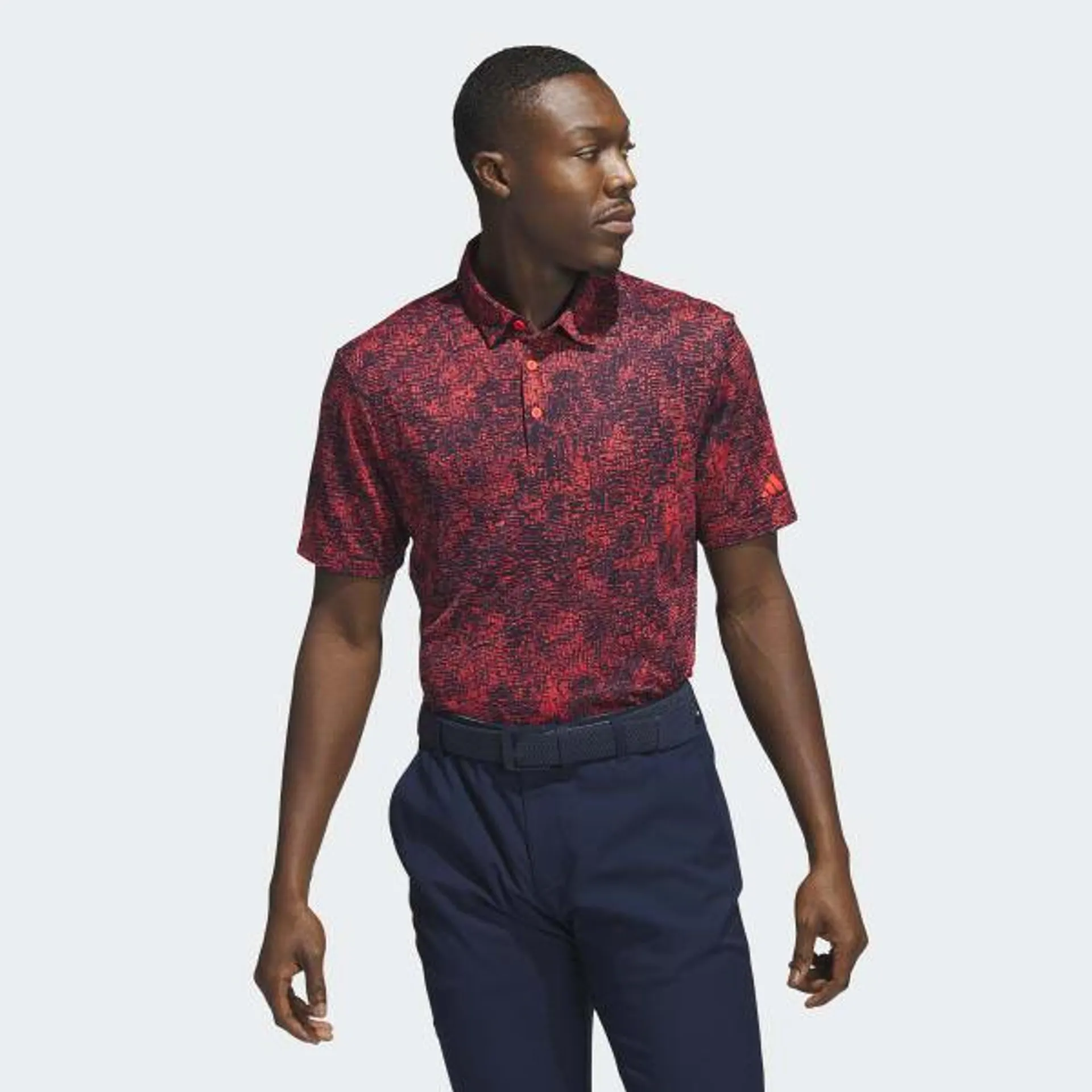 Aerial Jacquard Golf Polo Shirt