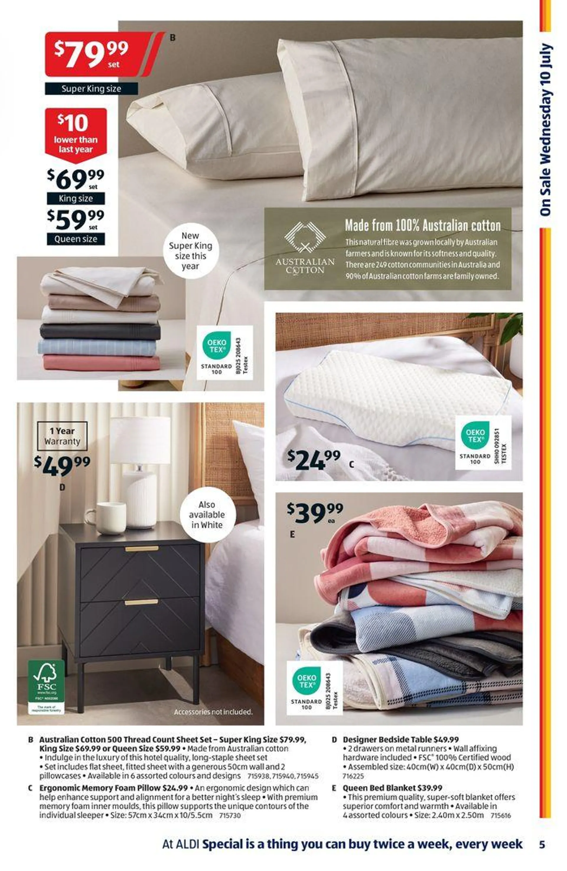 ALDI Special Buys - Catalogue valid from 10 July to 2 July 2024 - page 5